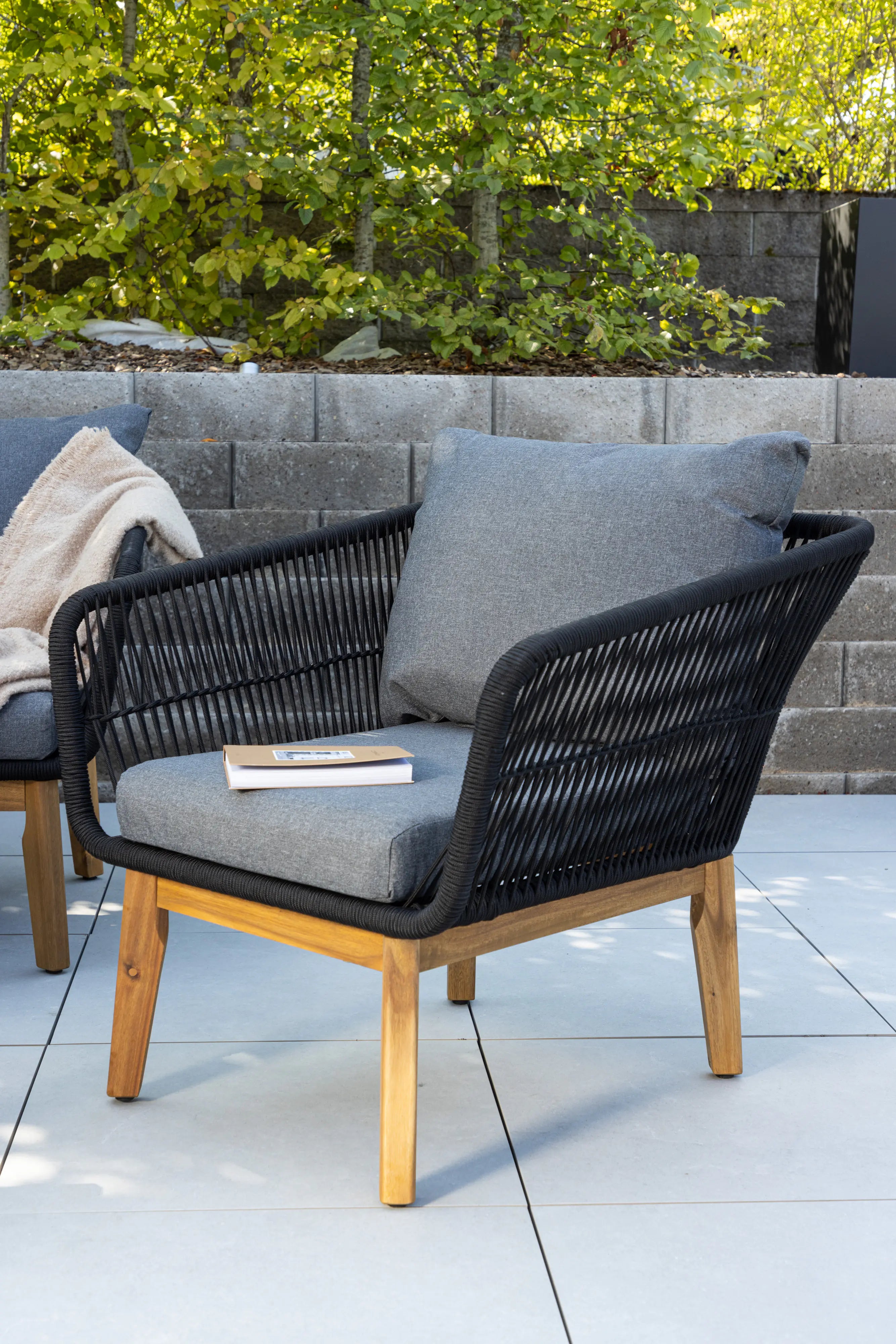 Chania Loungeset - Grå - Folkart