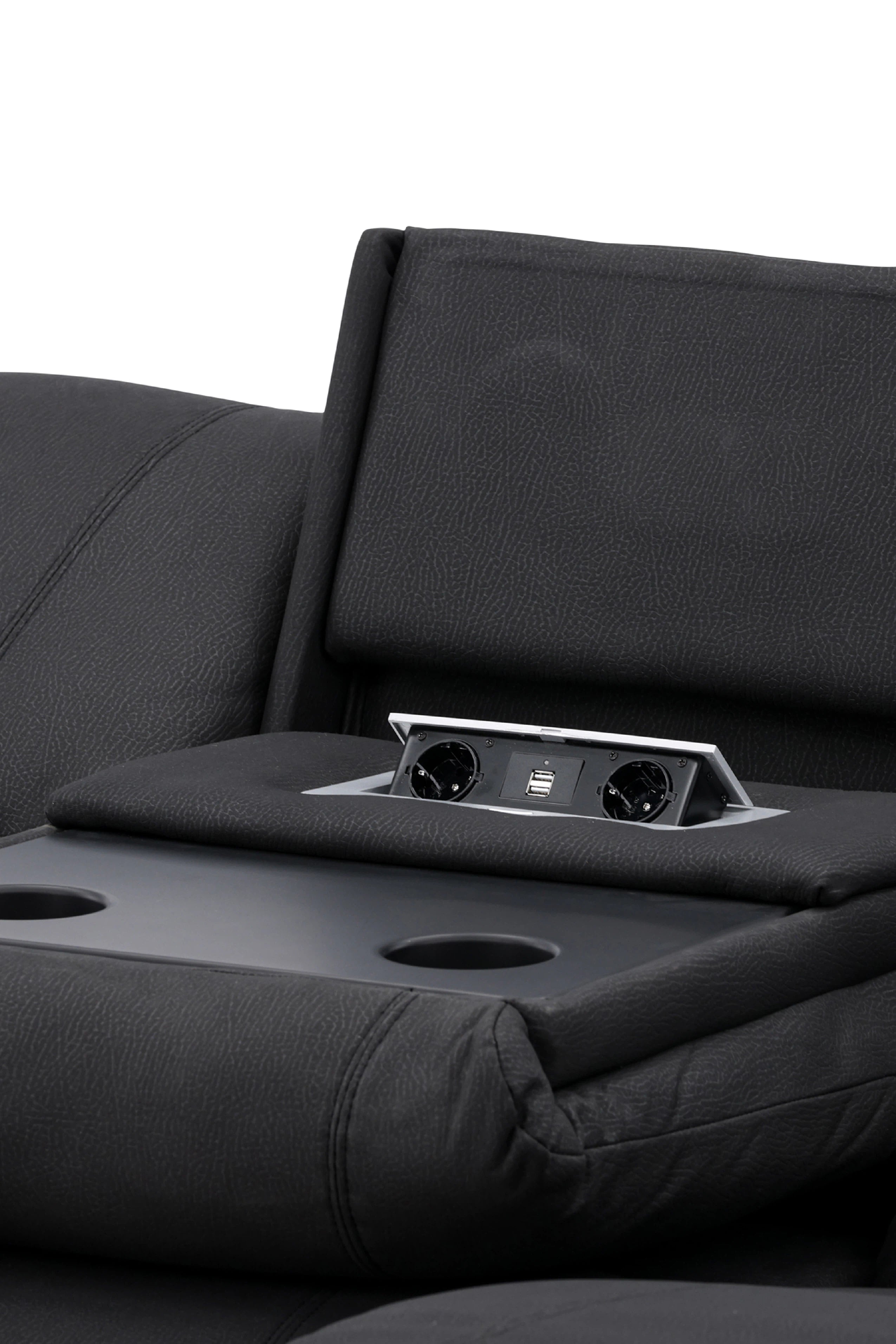 Singapore Reclinersoffa 3 sits 218x96 cm - Folkart