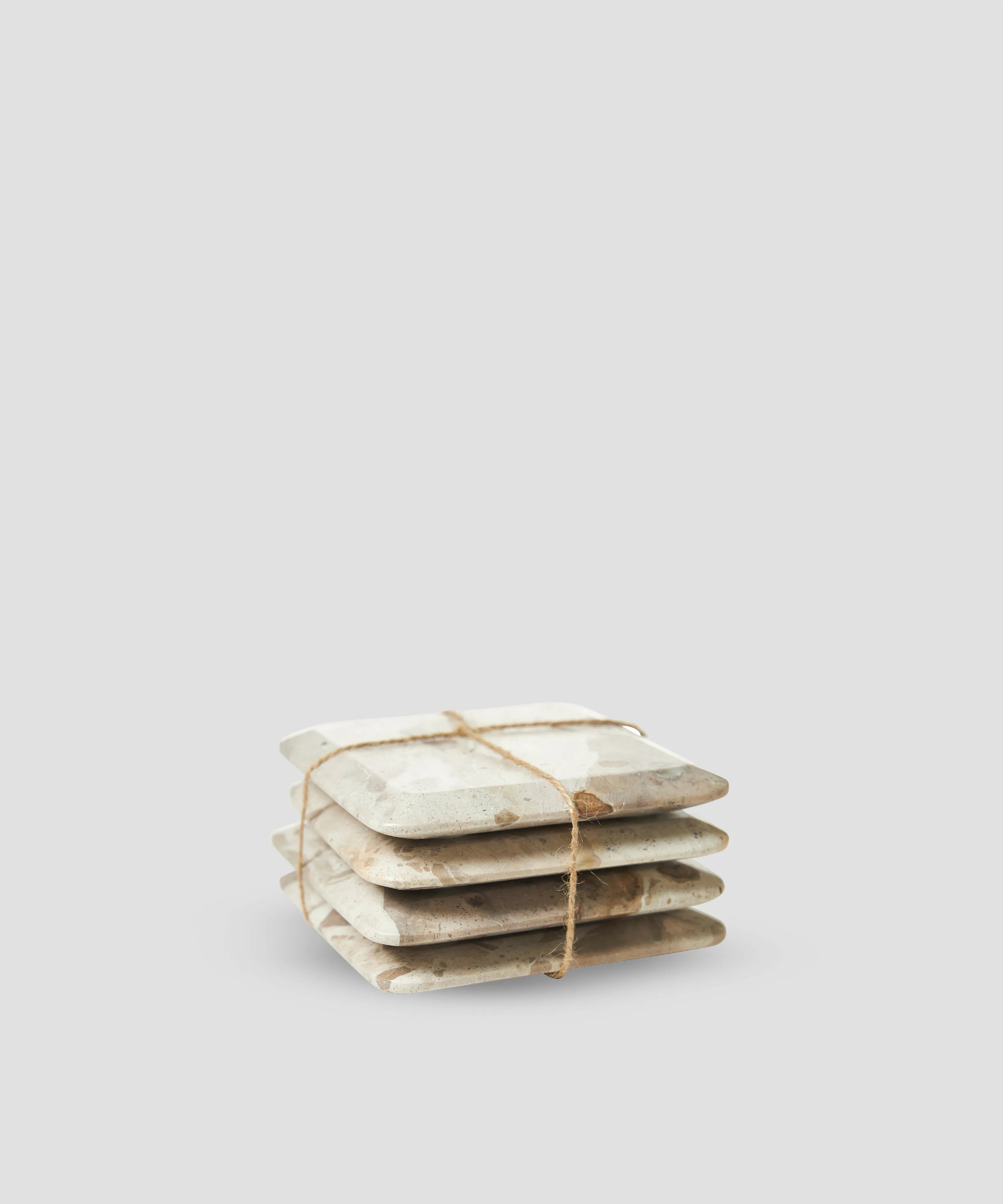 Amara glasunderlägg i marmor – 4-pack