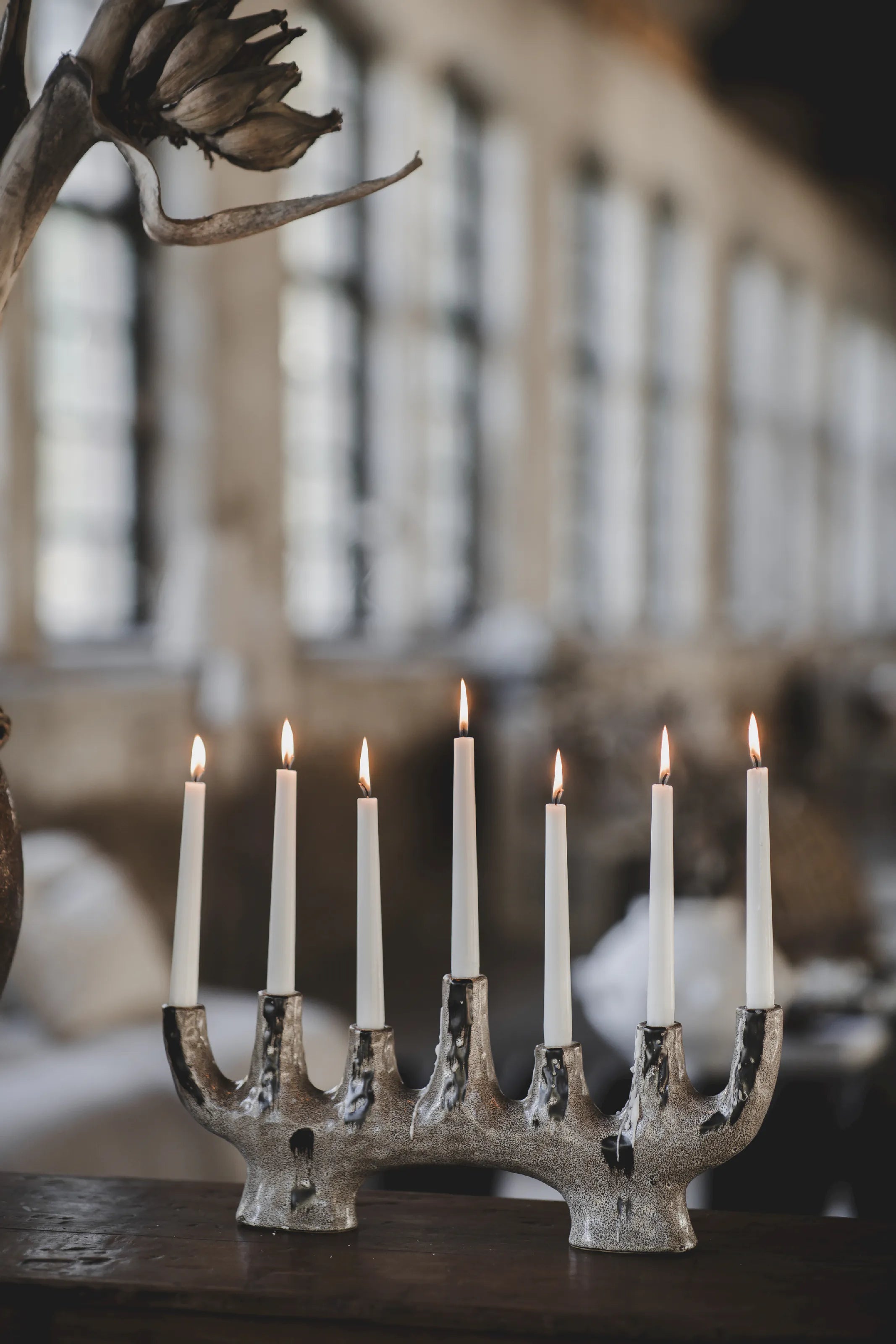 Tulip Ljusstake 51x6x21 cm