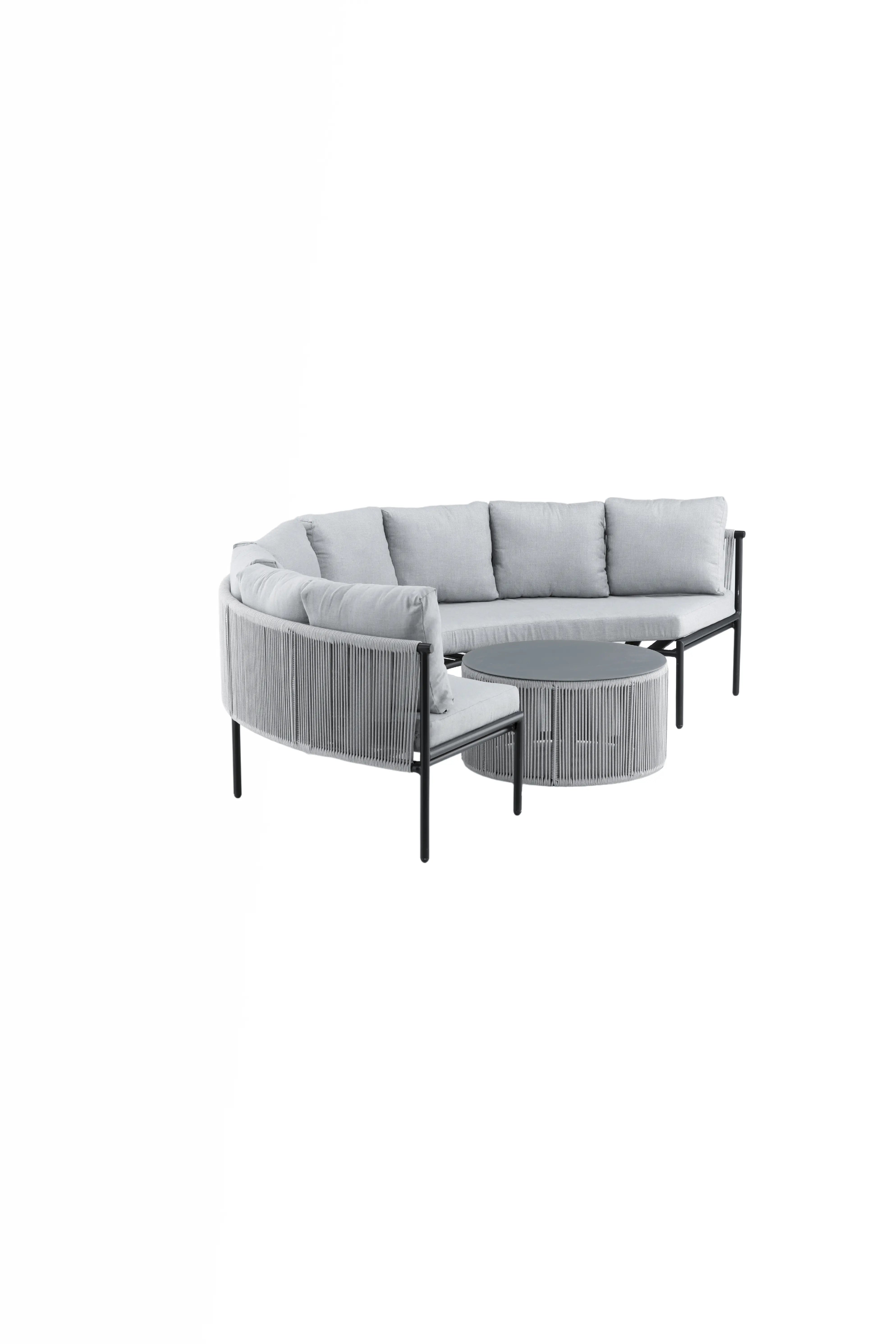 Virya Loungegrupp - Grå - Folkart
