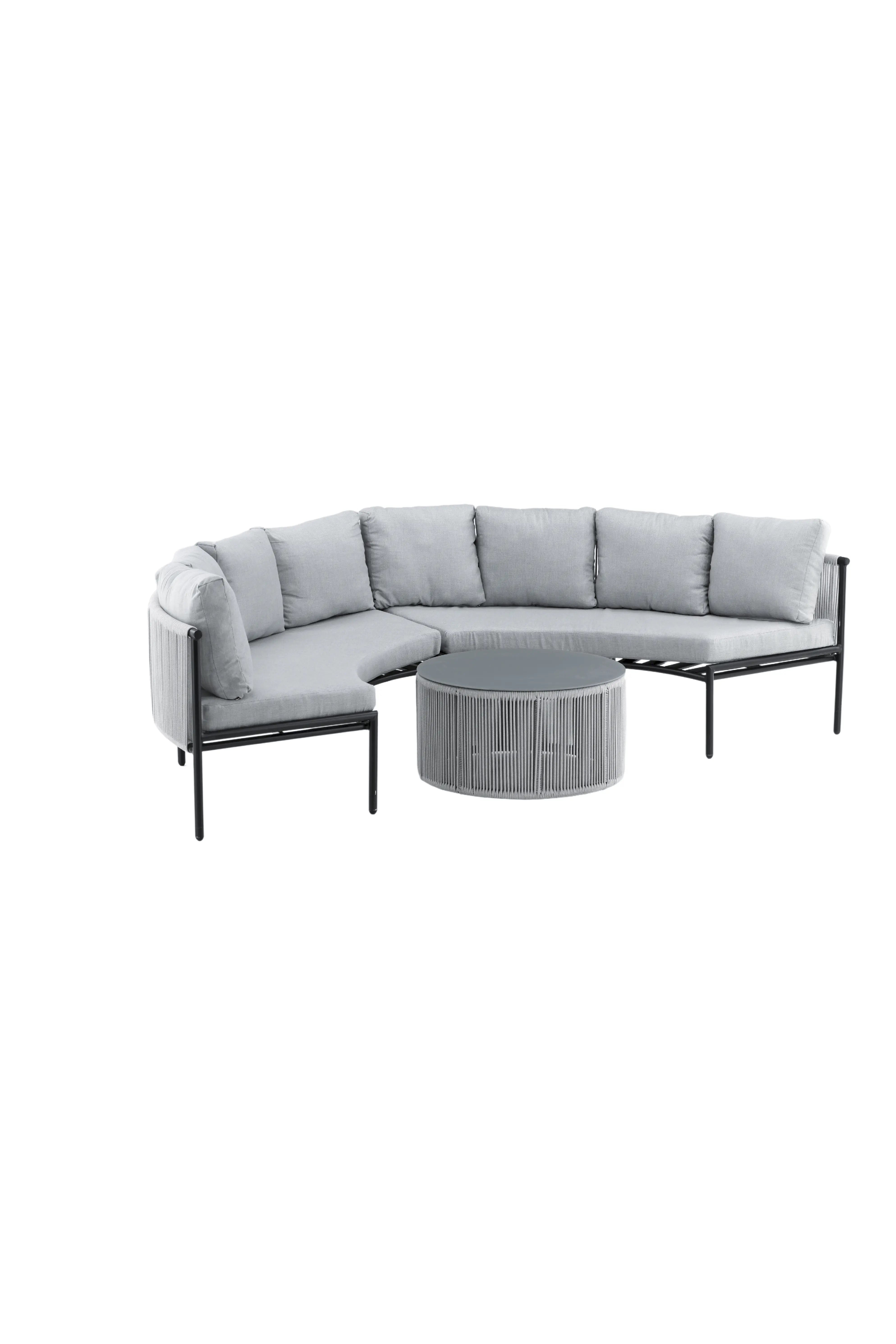 Virya Loungegrupp - Grå - Folkart