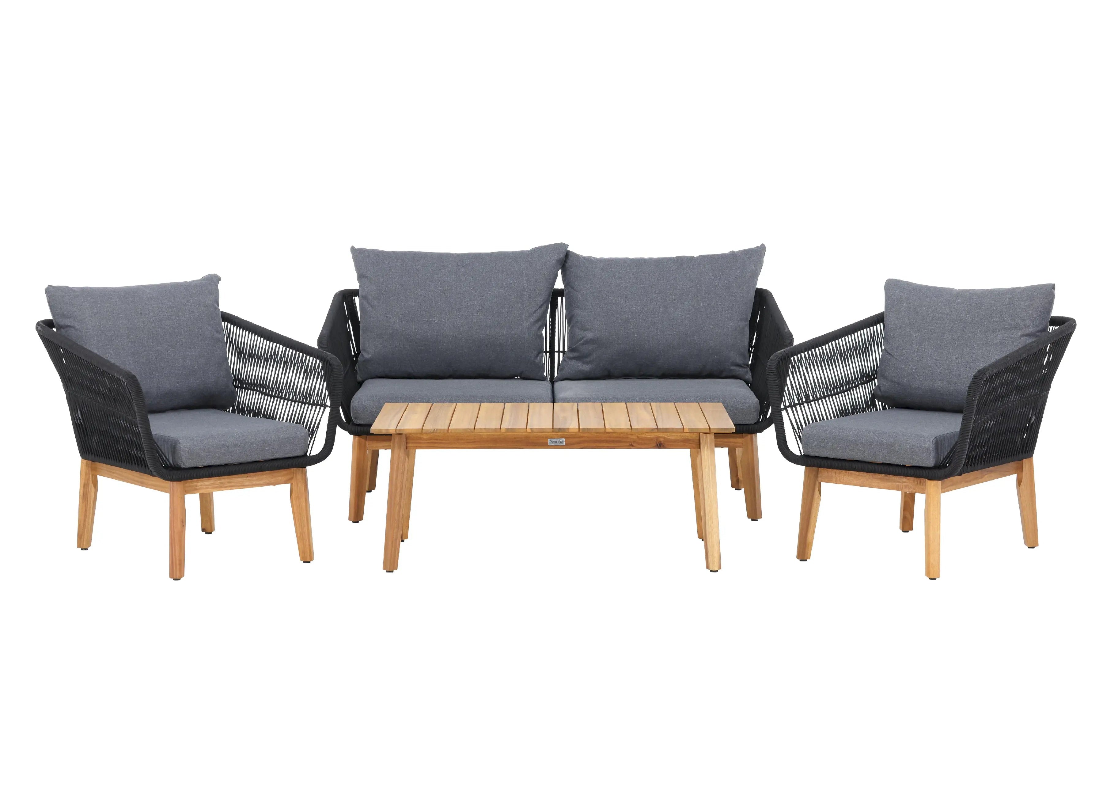 Chania Loungeset - Grå - Folkart