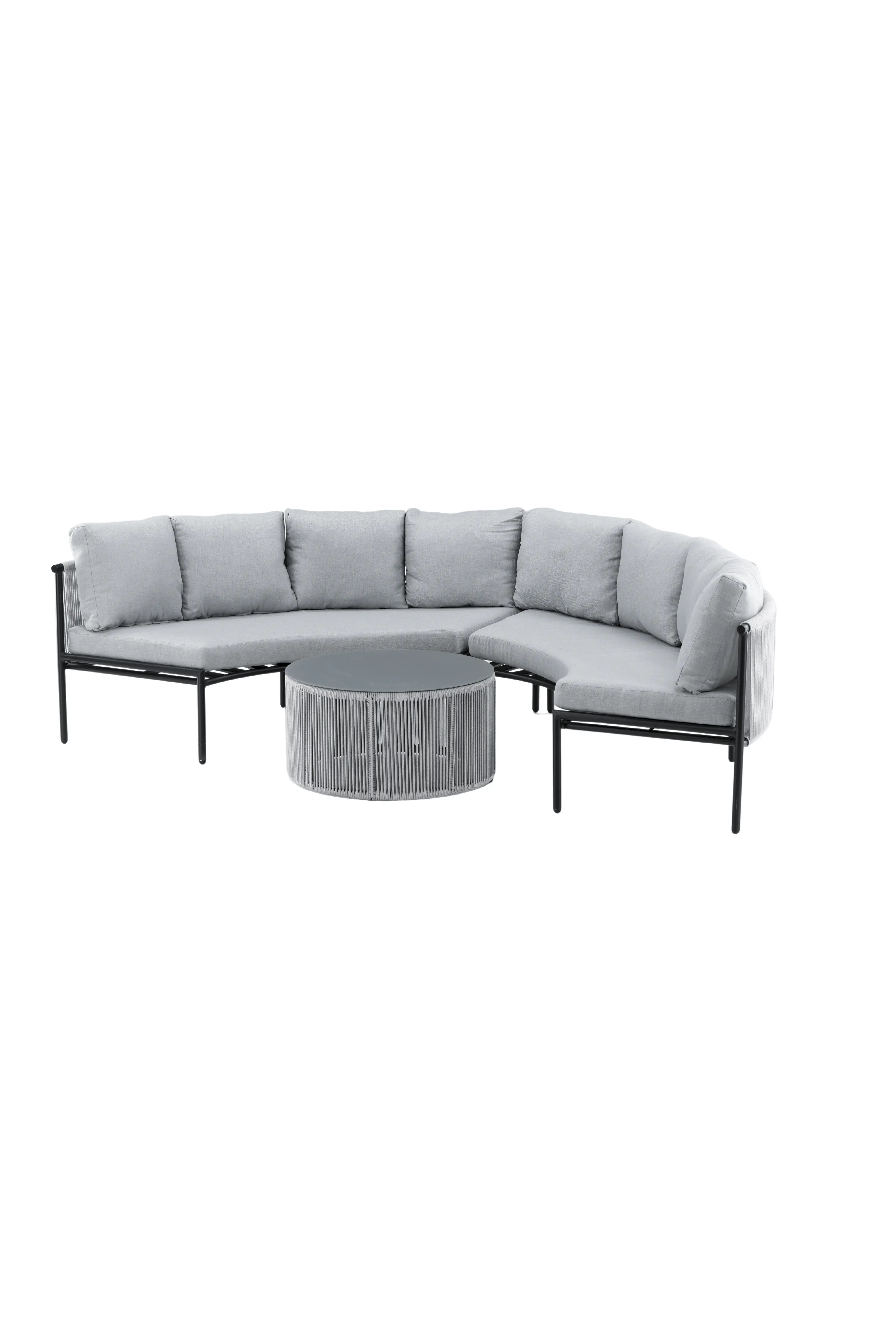 Virya Loungegrupp - Grå - Folkart