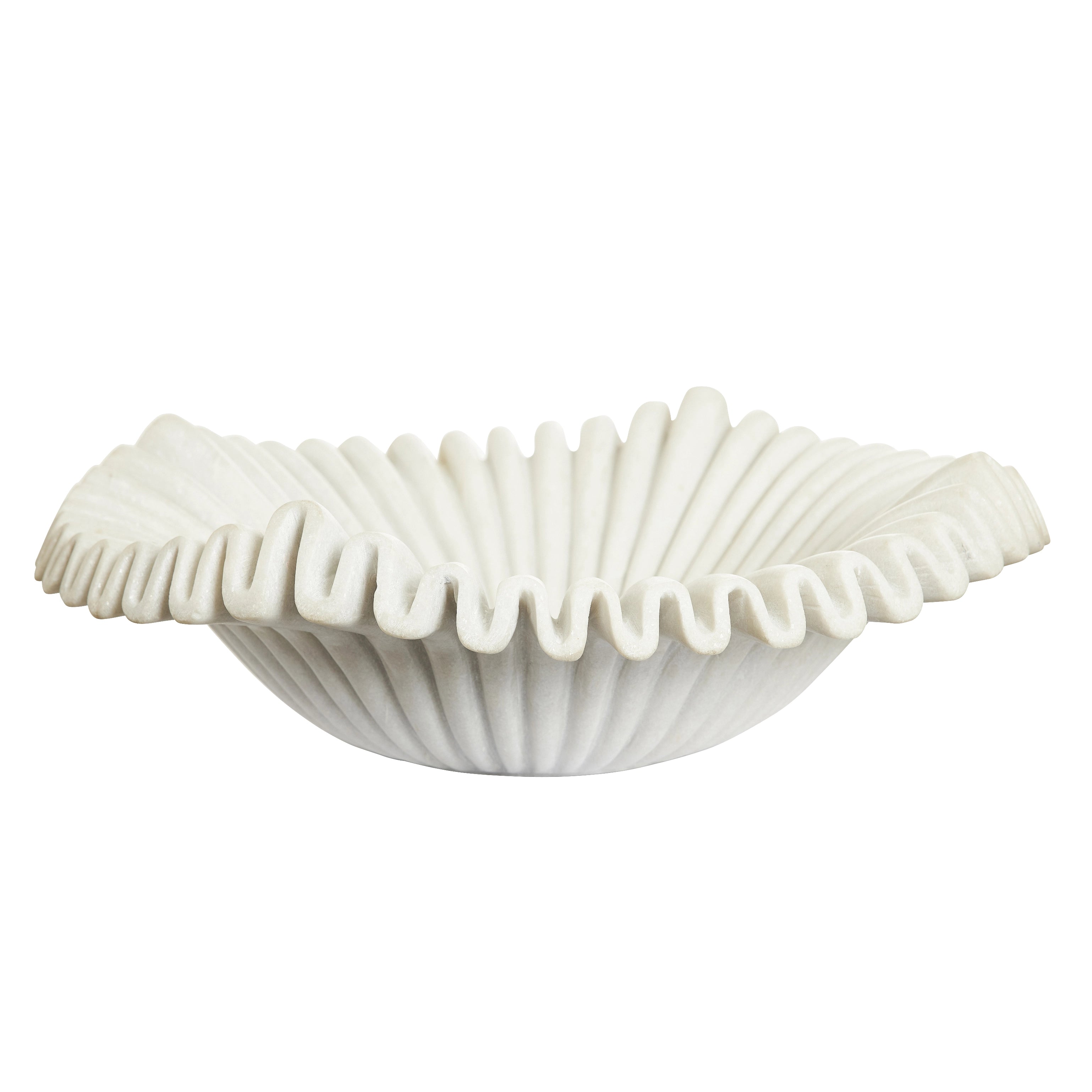 Anemone Marmor Skål 50x50x15 cm - Folkart