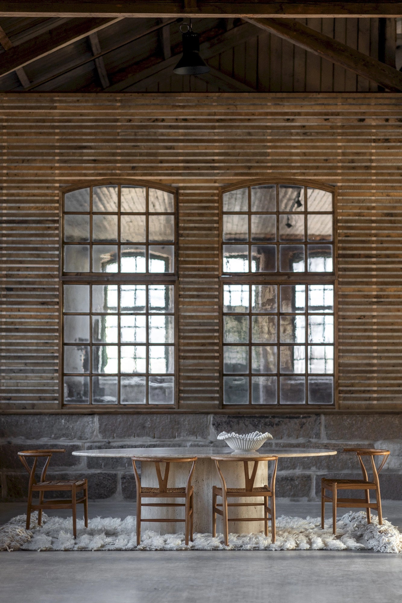 Alaia Travertin Matbord - Folkart
