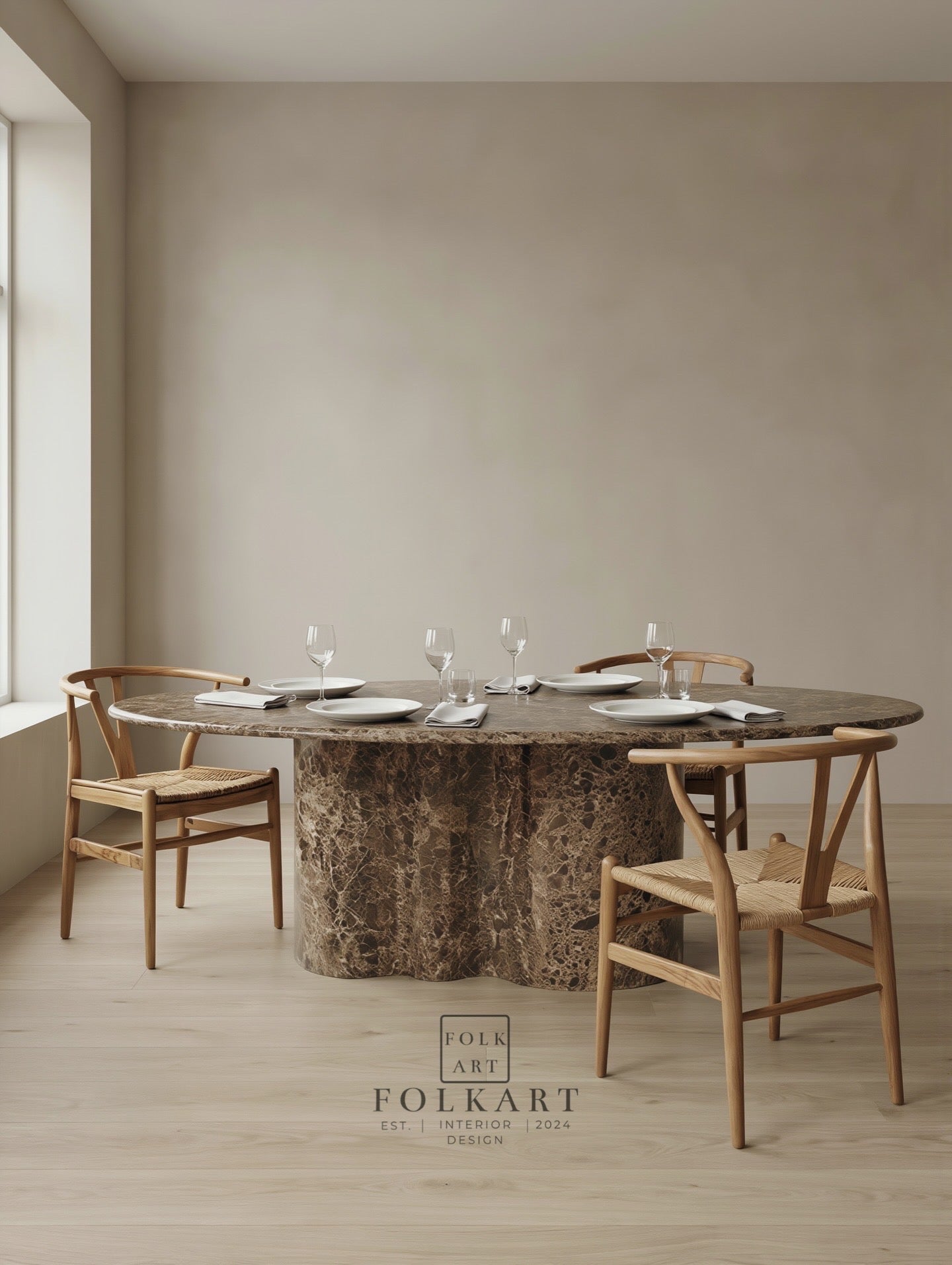 Alaia marmor matbord www.folkart.se