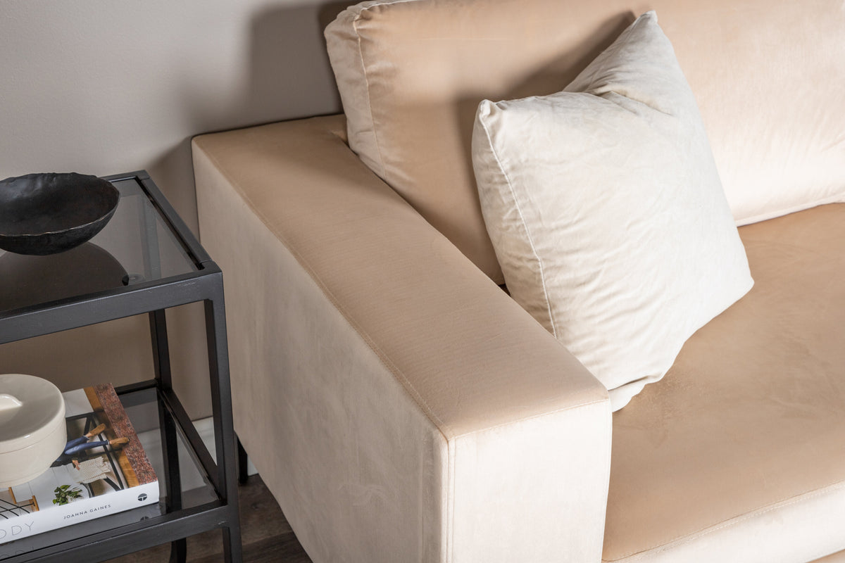 Bolero 3-sits soffor beige – livsstilsbild