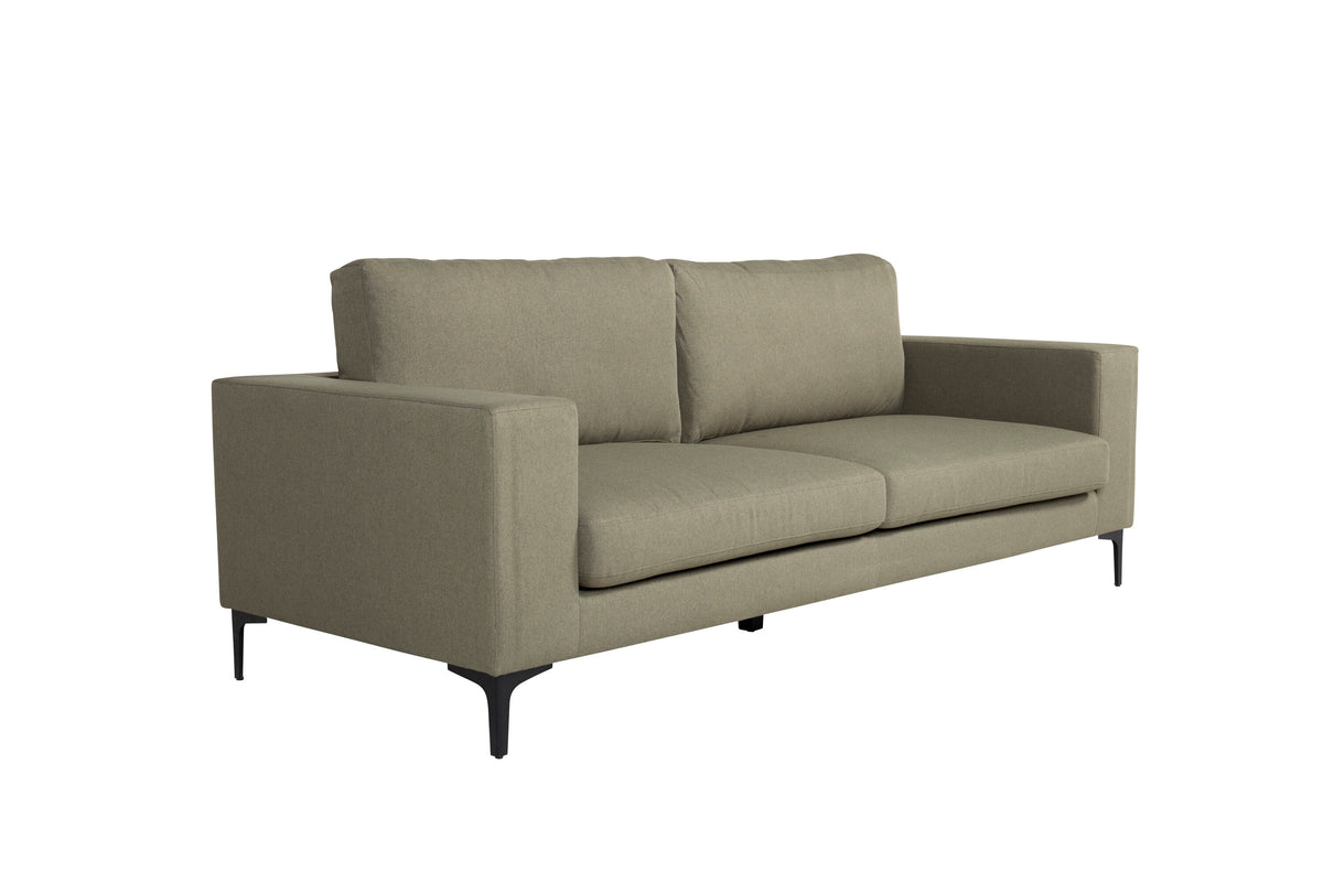 Bolero 3-sits soffor grön – detaljbild