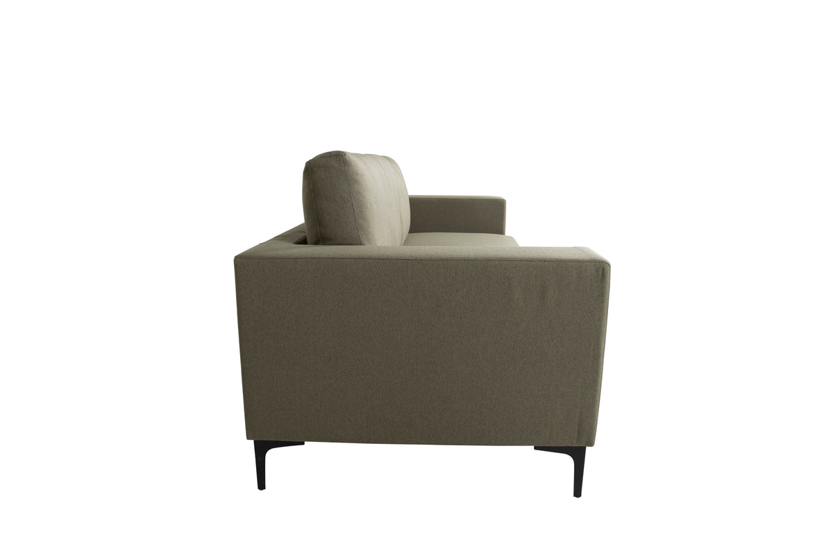 Bolero 3-sits soffor grön – detaljbild