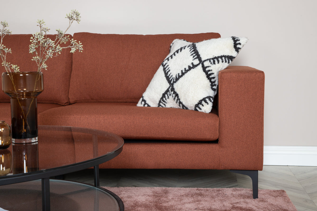 Bolero 3-sits soffor röd – stilbild