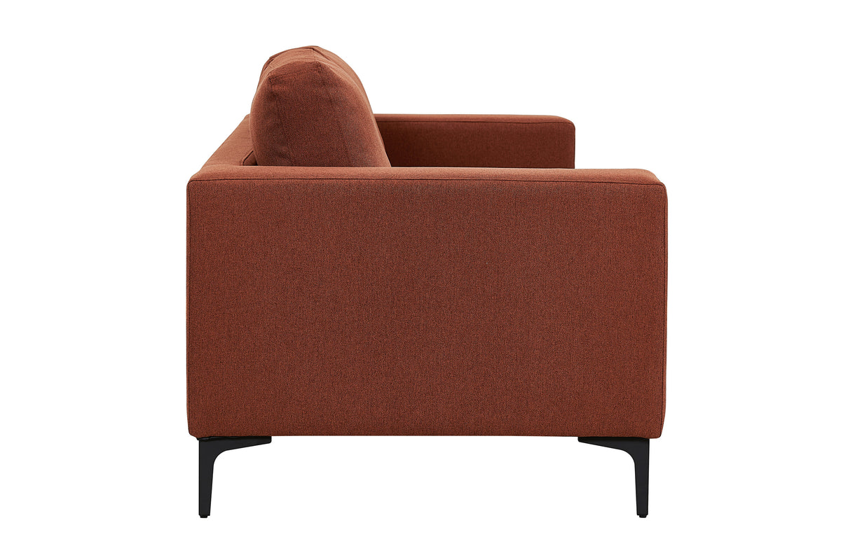 Bolero 3-sits soffor röd – detaljbild
