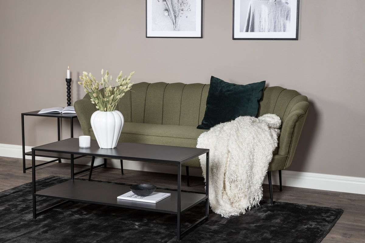 Calais 3-sits soffor grön – inspirationsbild
