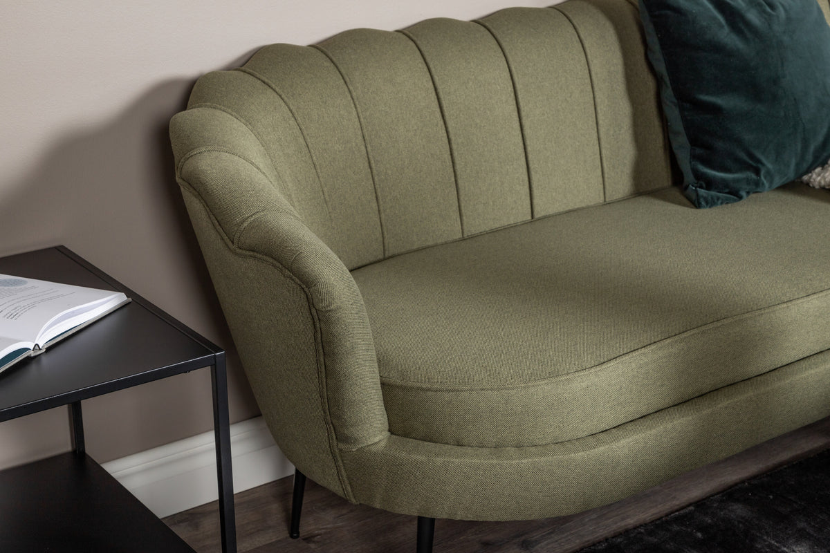 Calais 3-sits soffor grön – livsstilsbild