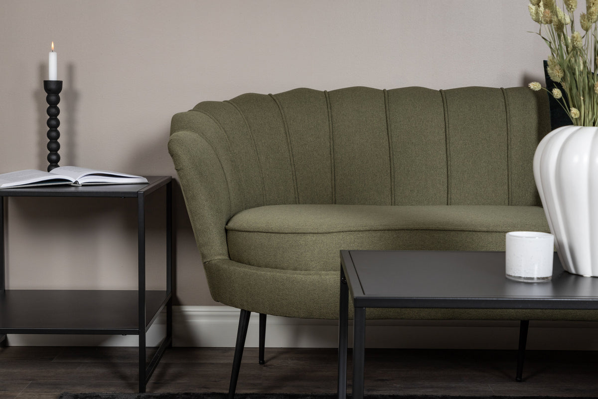 Calais 3-sits soffor grön – livsstilsbild