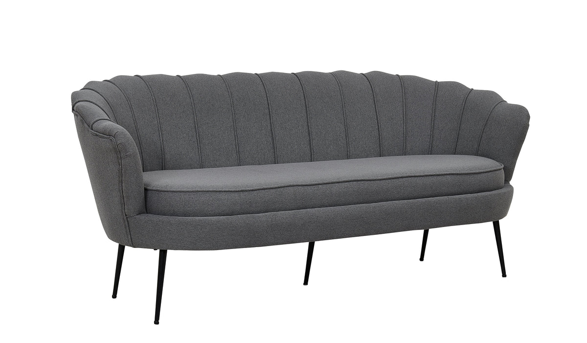 Calais 3-sits soffor grå – detaljbild