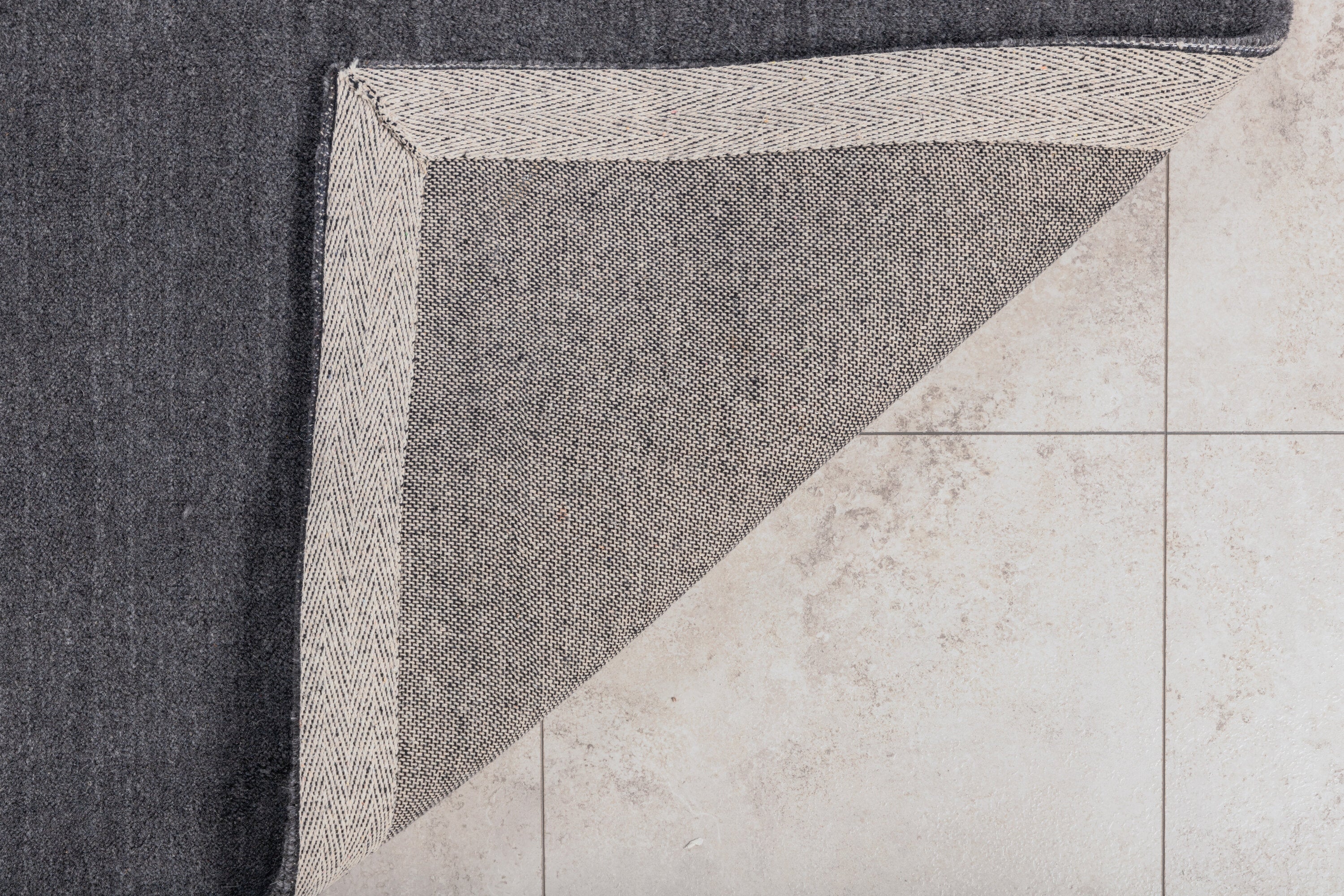 Ulla Rektangulära Mattor 350 x 250 Dark Grey