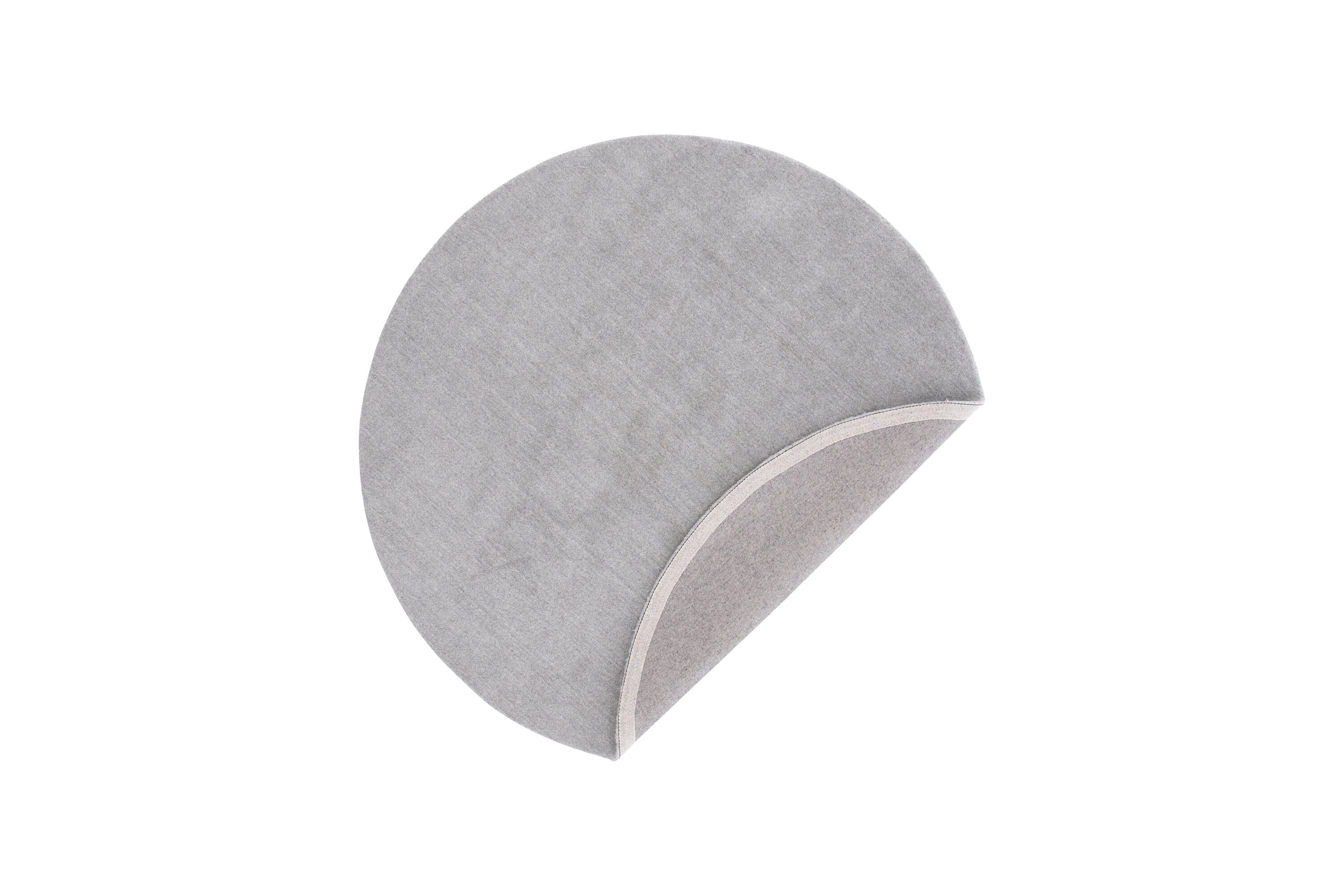 Ulla Runda Mattor ⌀200 Light Grey