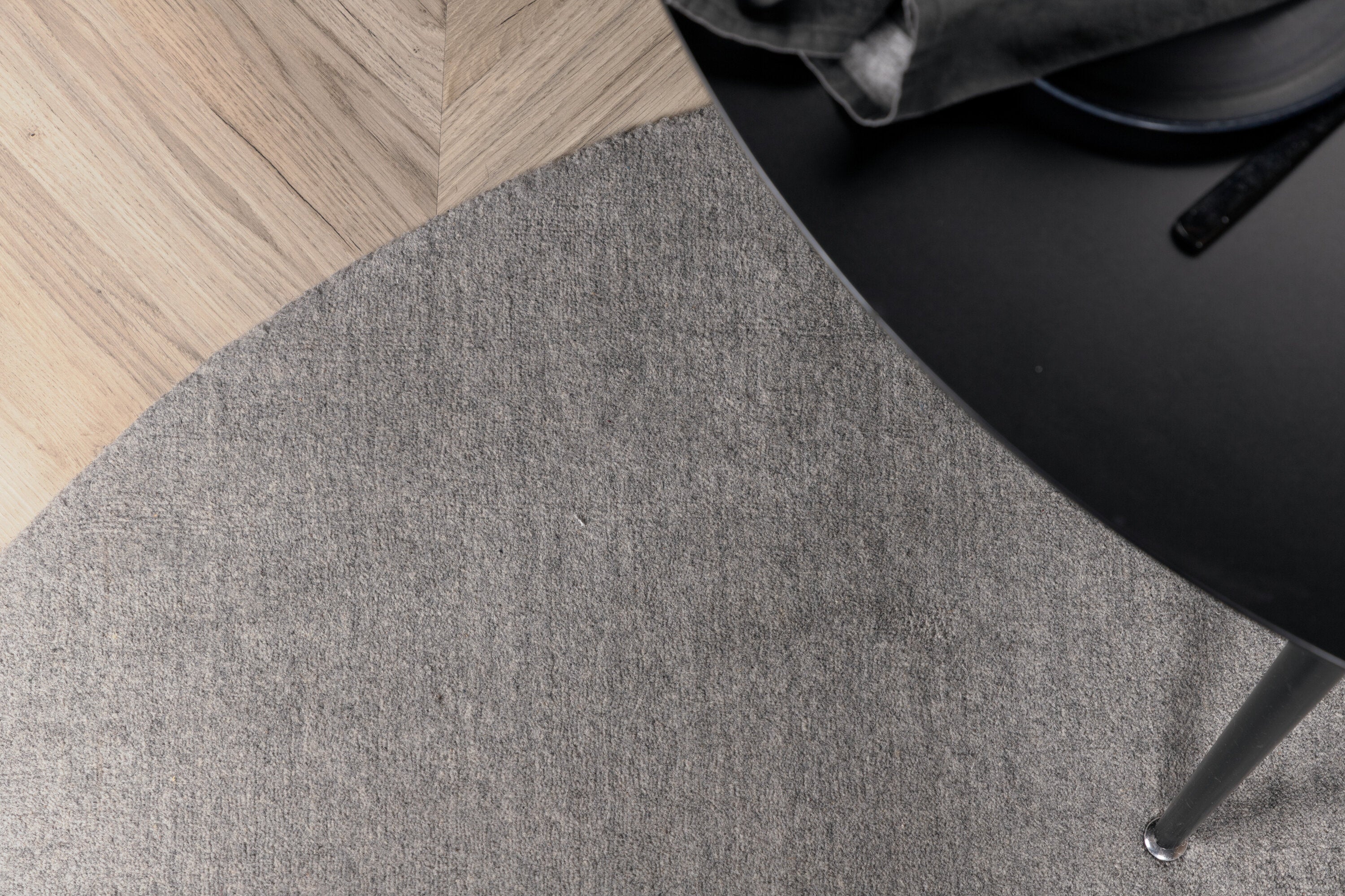 Ulla Runda Mattor ⌀200 Light Grey