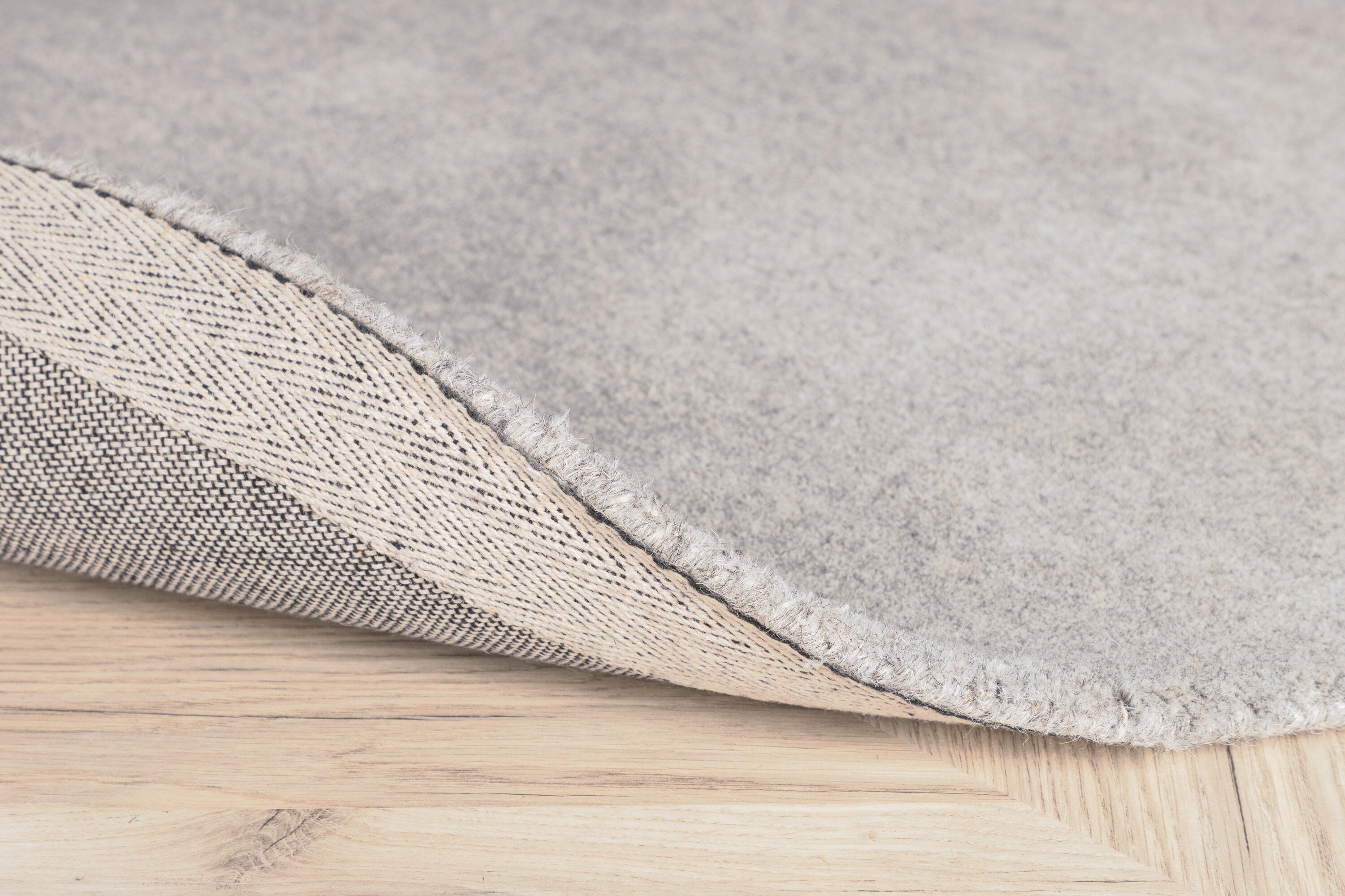 Ulla Runda Mattor ⌀200 Light Grey