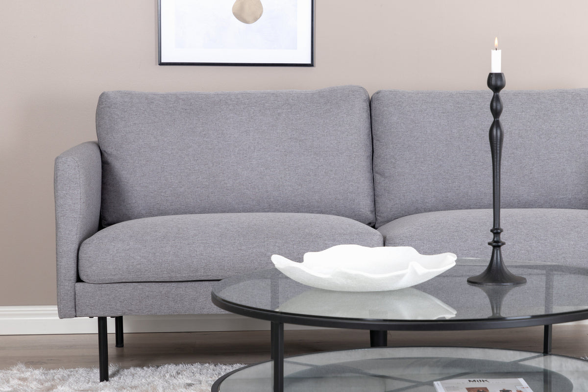 Zoom 2-sits soffor grå – inspirationsbild