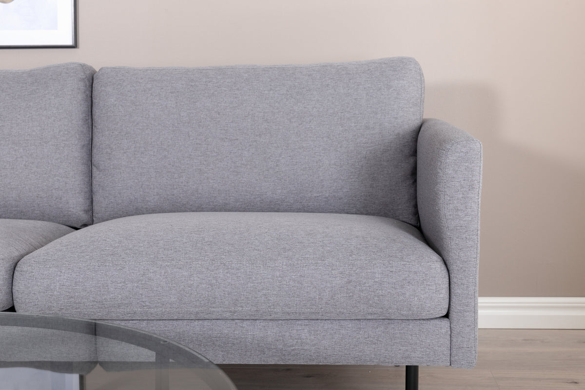 Zoom 2-sits soffor grå – livsstilsbild