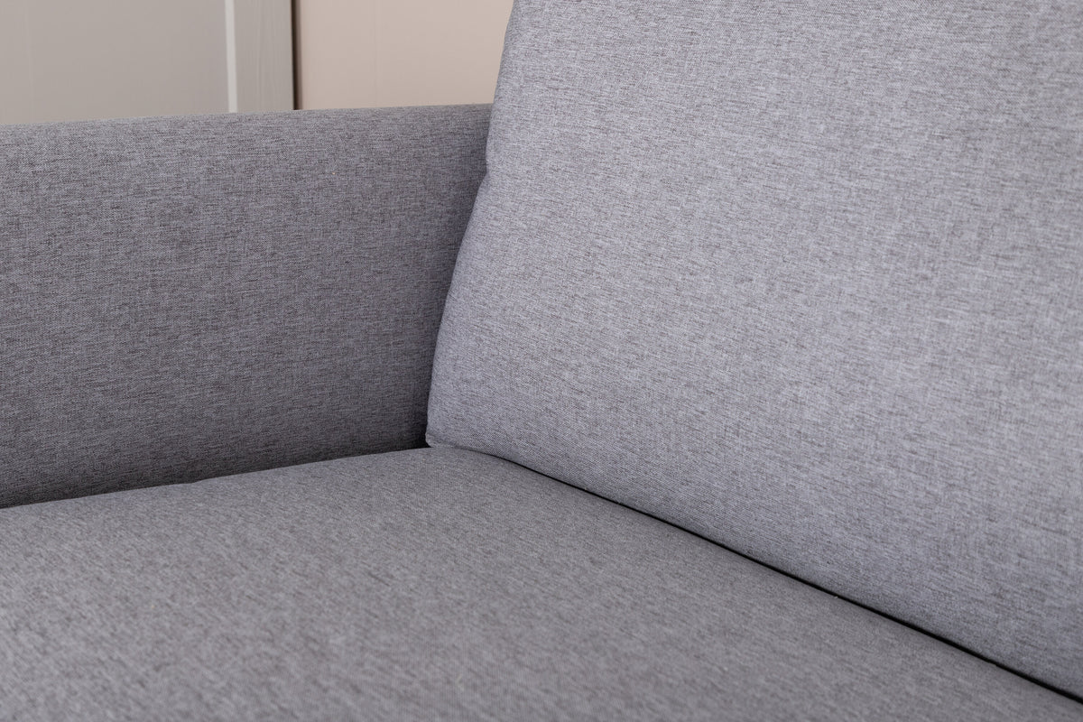 Zoom 2-sits soffor grå – livsstilsbild