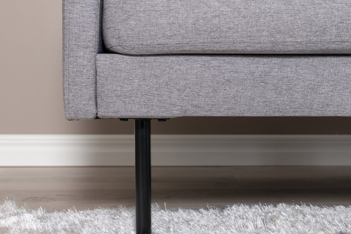 Zoom 2-sits soffor grå – livsstilsbild