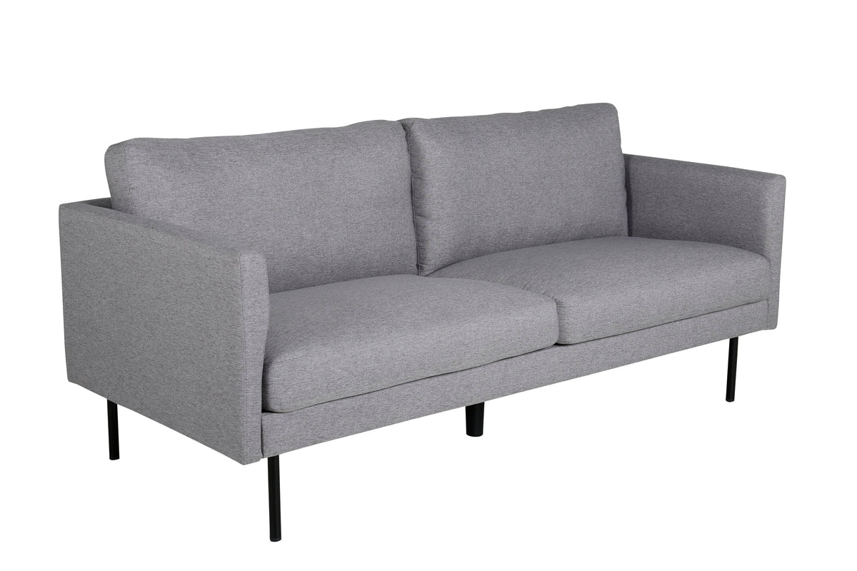 Zoom 2-sits soffor grå – detaljbild