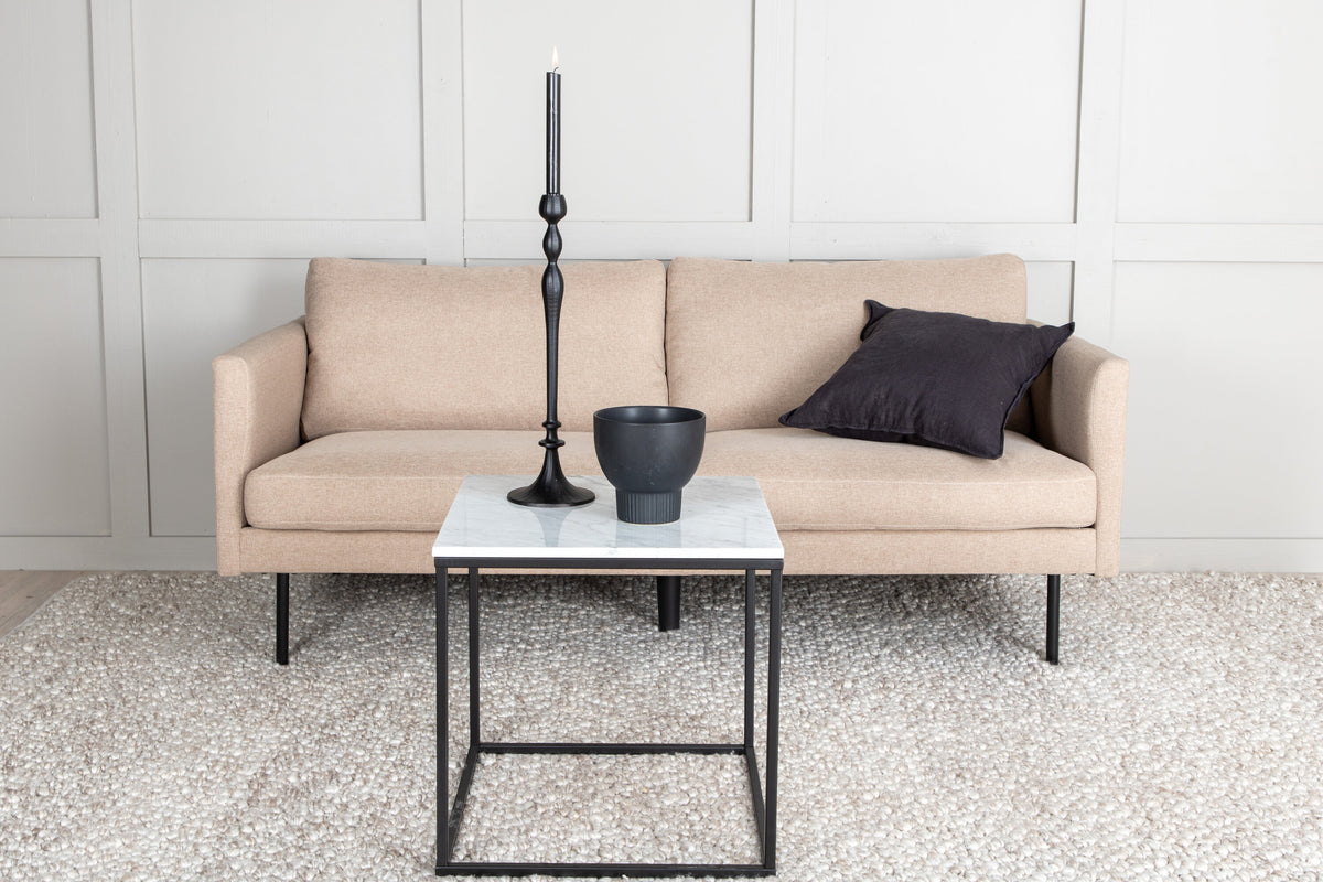 Zoom 2-sits soffor brun – livsstilsbild i hemmiljö