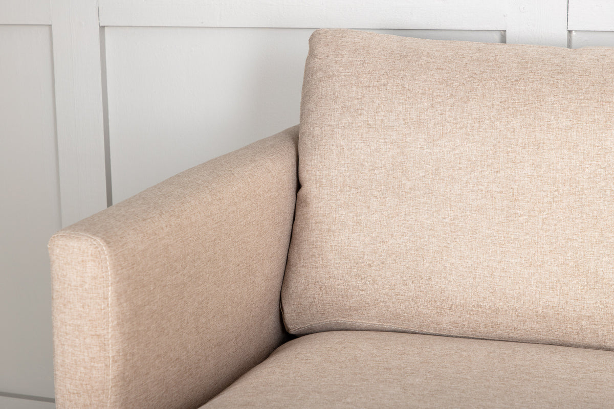 Zoom 2-sits soffor brun – hemmiljö ovanifrån