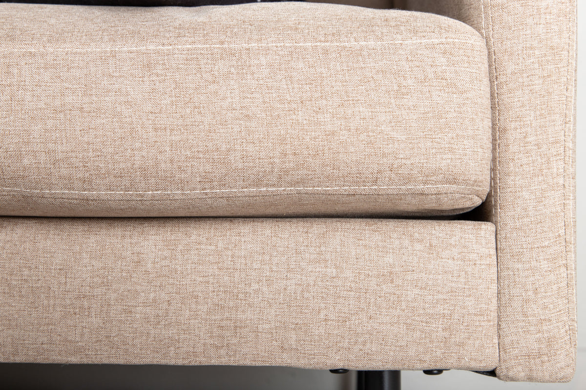Zoom 2-sits soffor brun – livsstilsbild