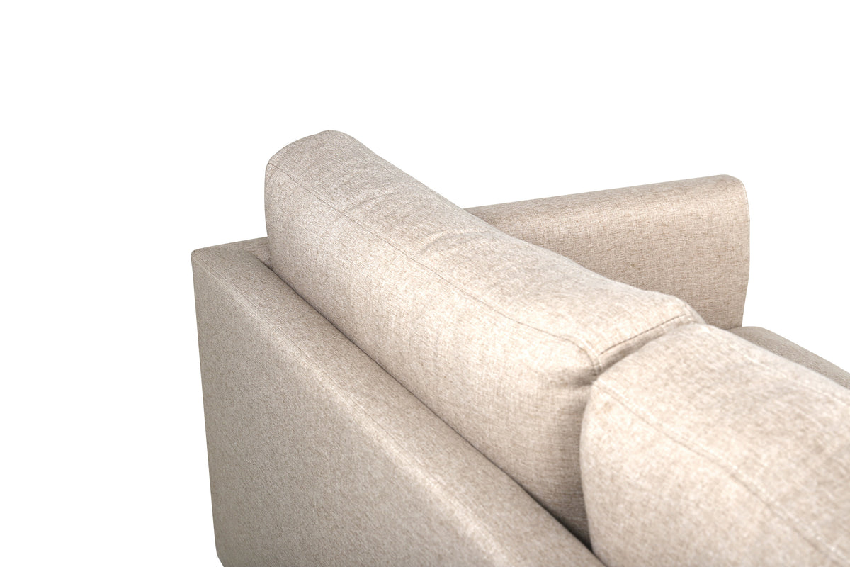 Zoom 2-sits soffor brun – produktbild