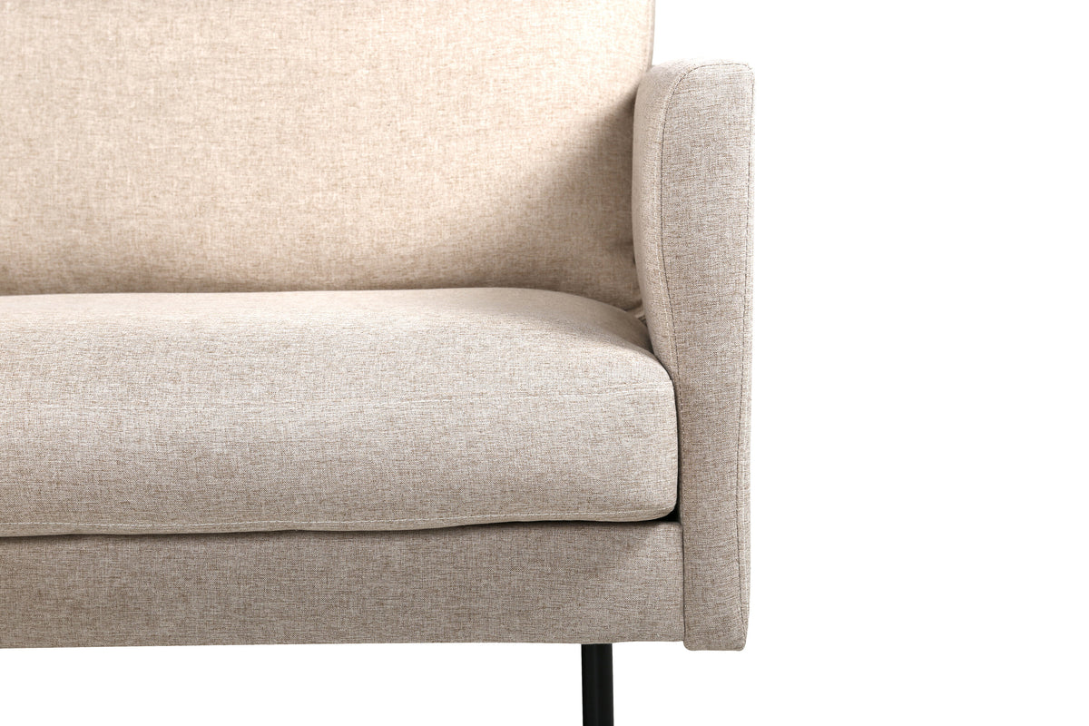 Zoom 2-sits soffor brun – produktbild