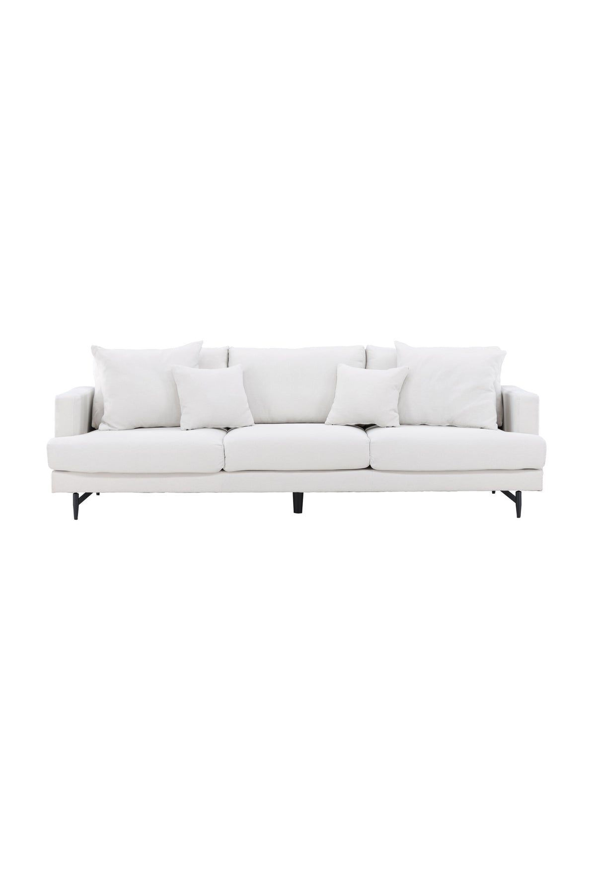 Sofia 3-sits soffor beige – studioshot