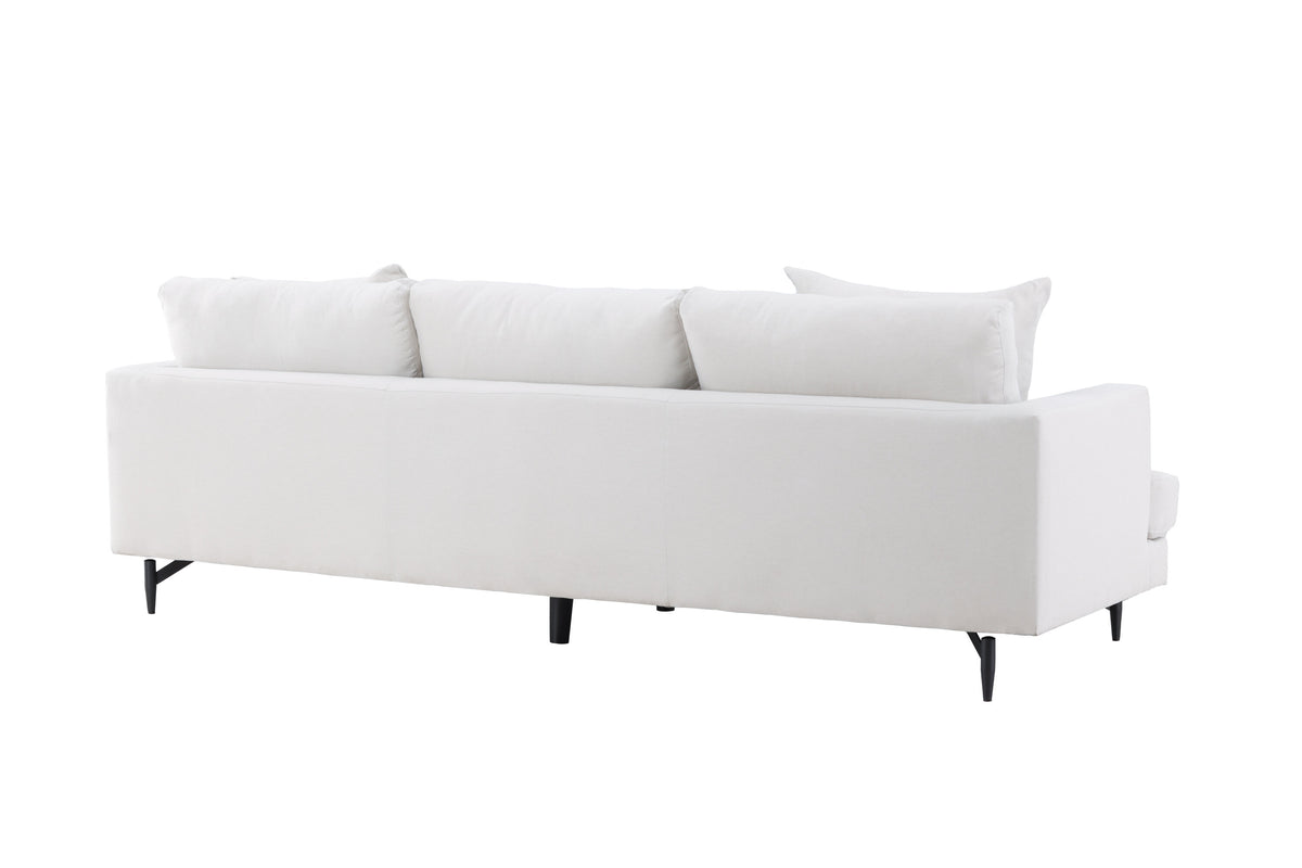 Sofia 3-sits soffor beige – produktbild