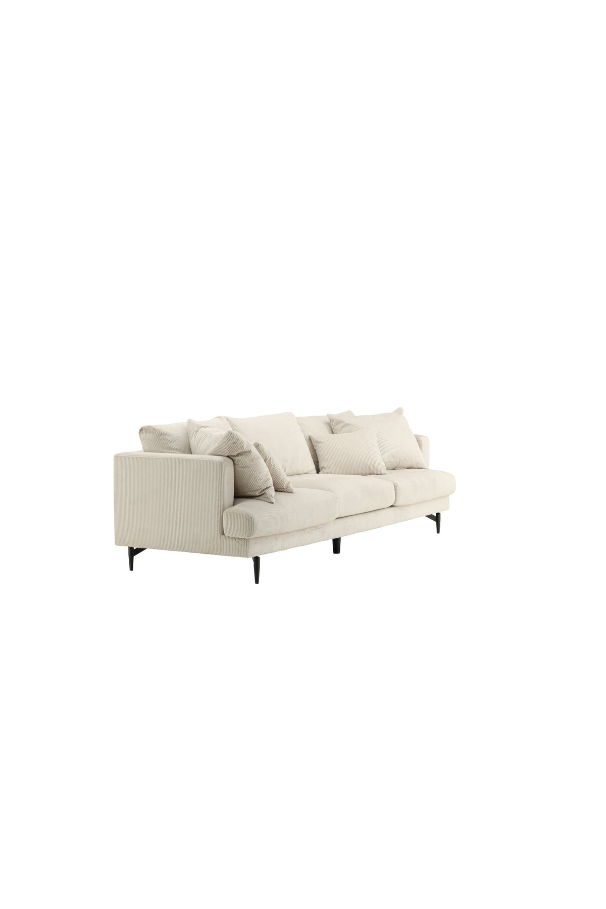 Sofia 3-sits soffor beige – studioshot