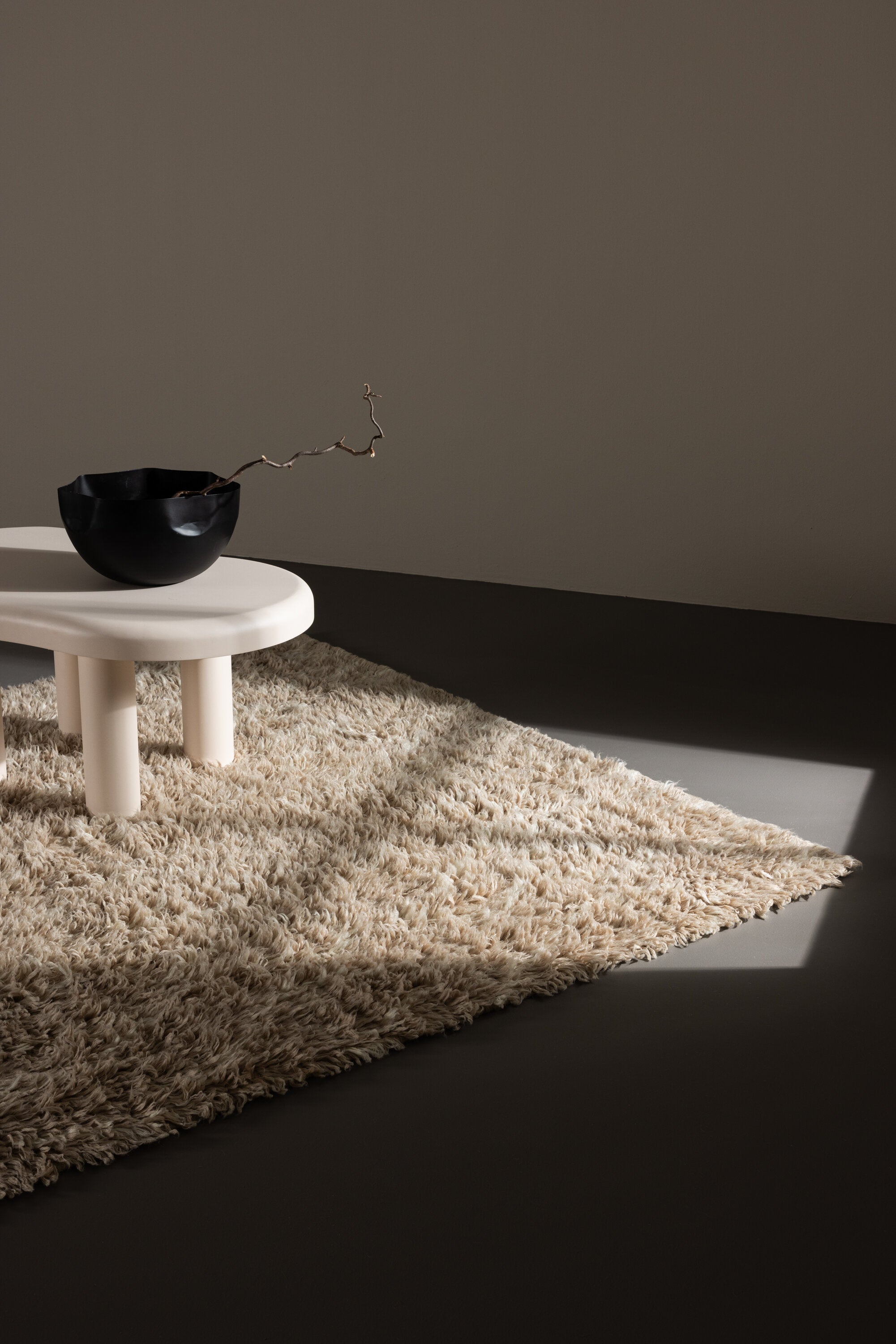 Leiko Rektangulära Mattor 300 x 200 Beige