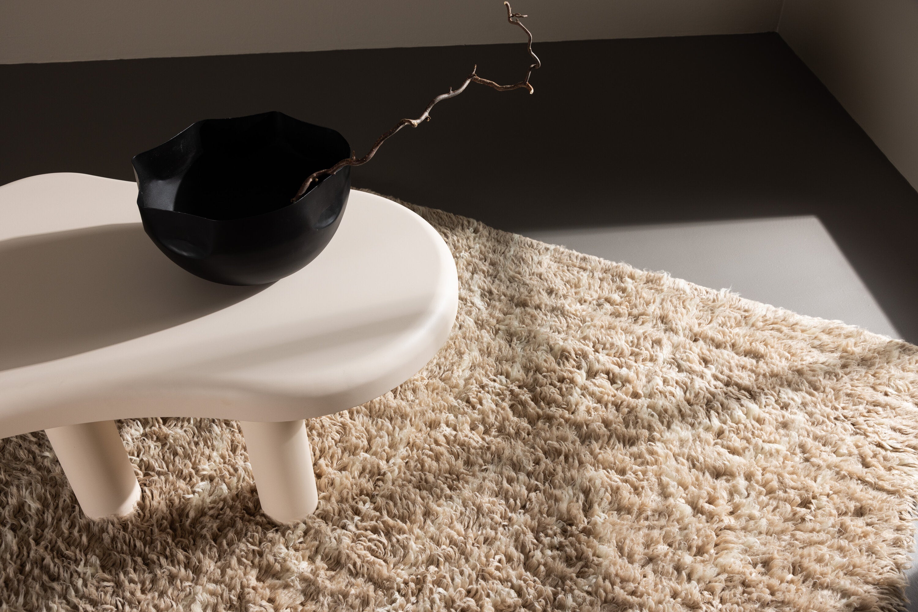 Leiko Rektangulära Mattor 300 x 200 Beige