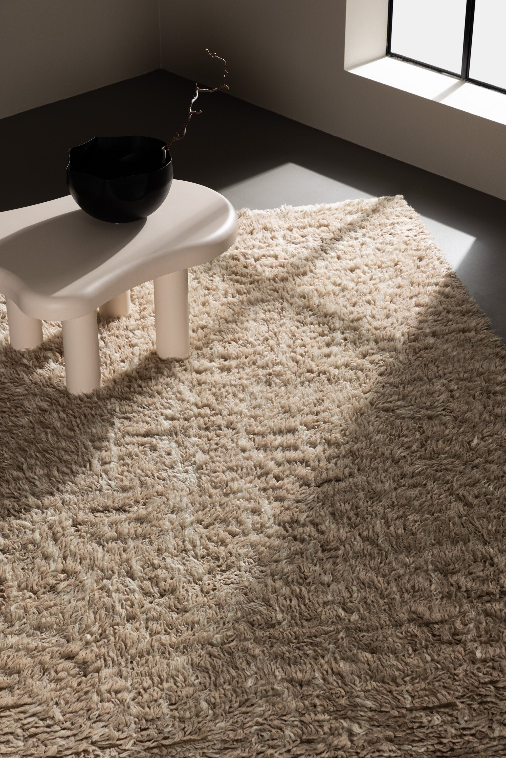 Leiko Rektangulära Mattor 300 x 200 Beige