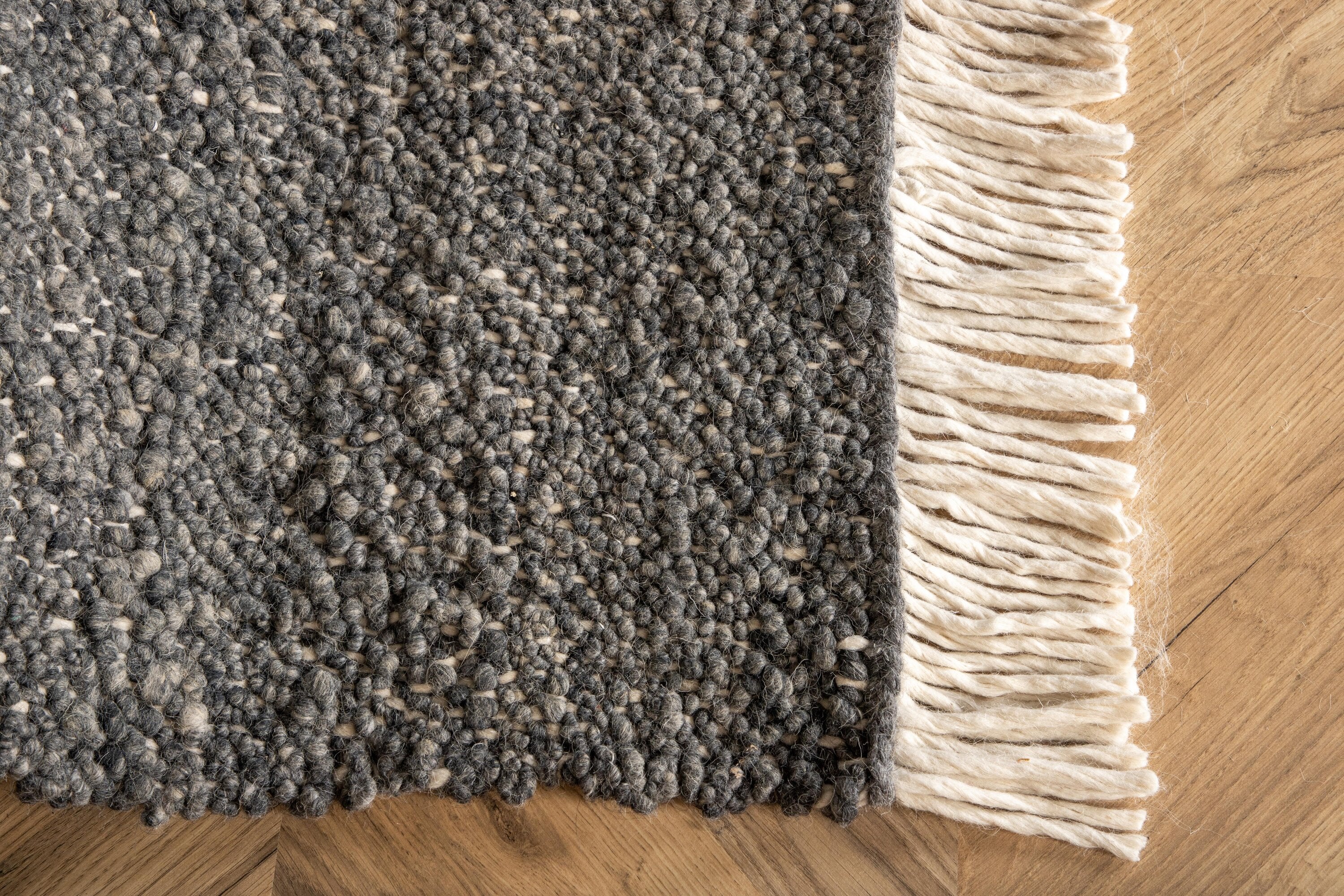 Betina Rektangulära Mattor 250 x 80 Grå