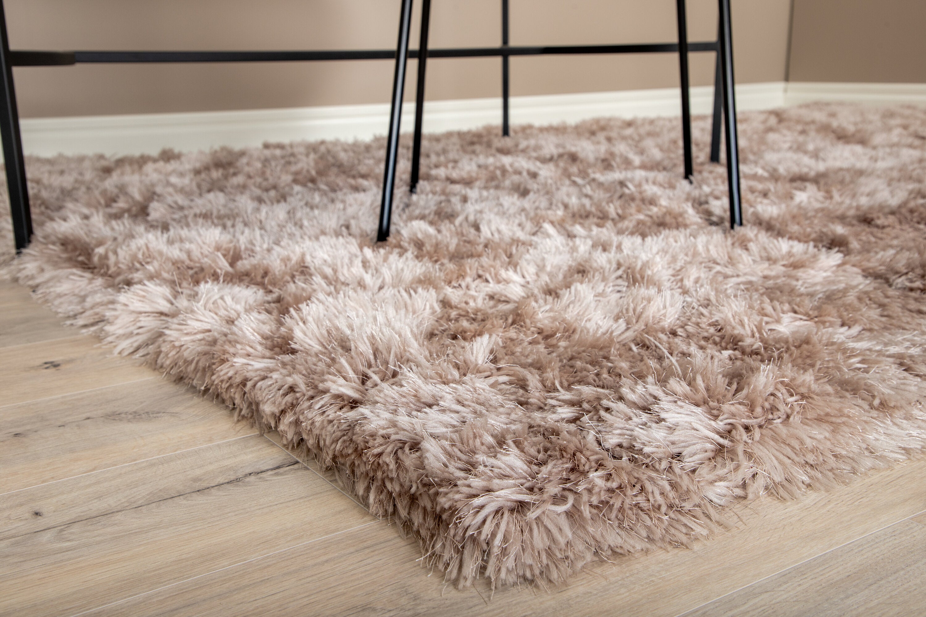 Grace Rektangulära Mattor 300 x 200 Beige