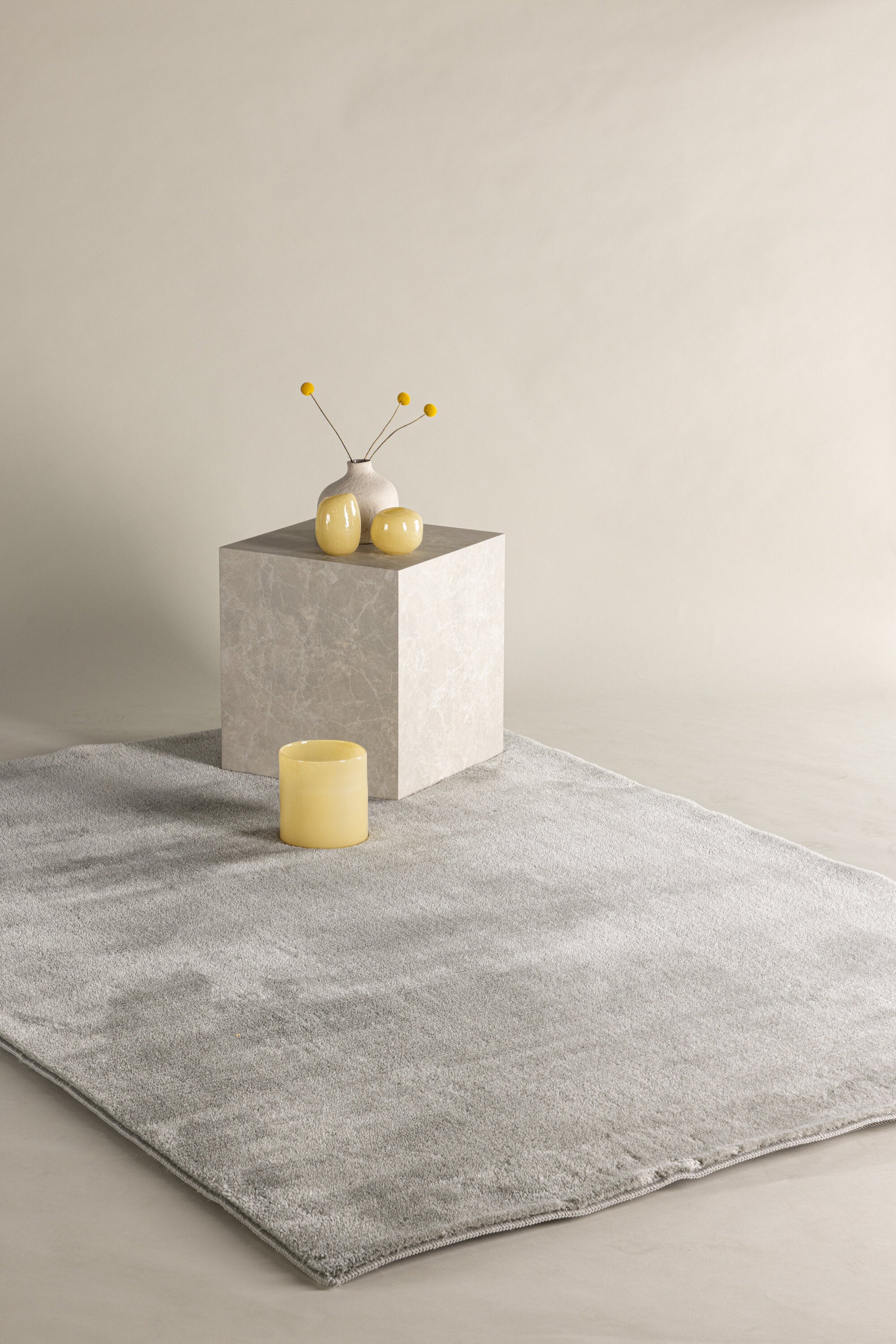 Blanca Rektangulära Mattor 230 x 160 Light Grey