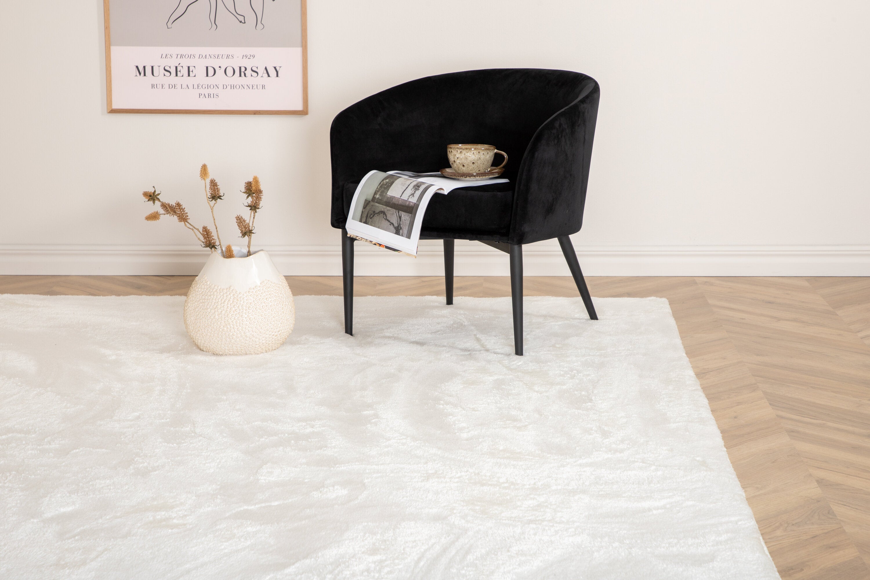 Blanca Rektangulära Mattor 230 x 160 White