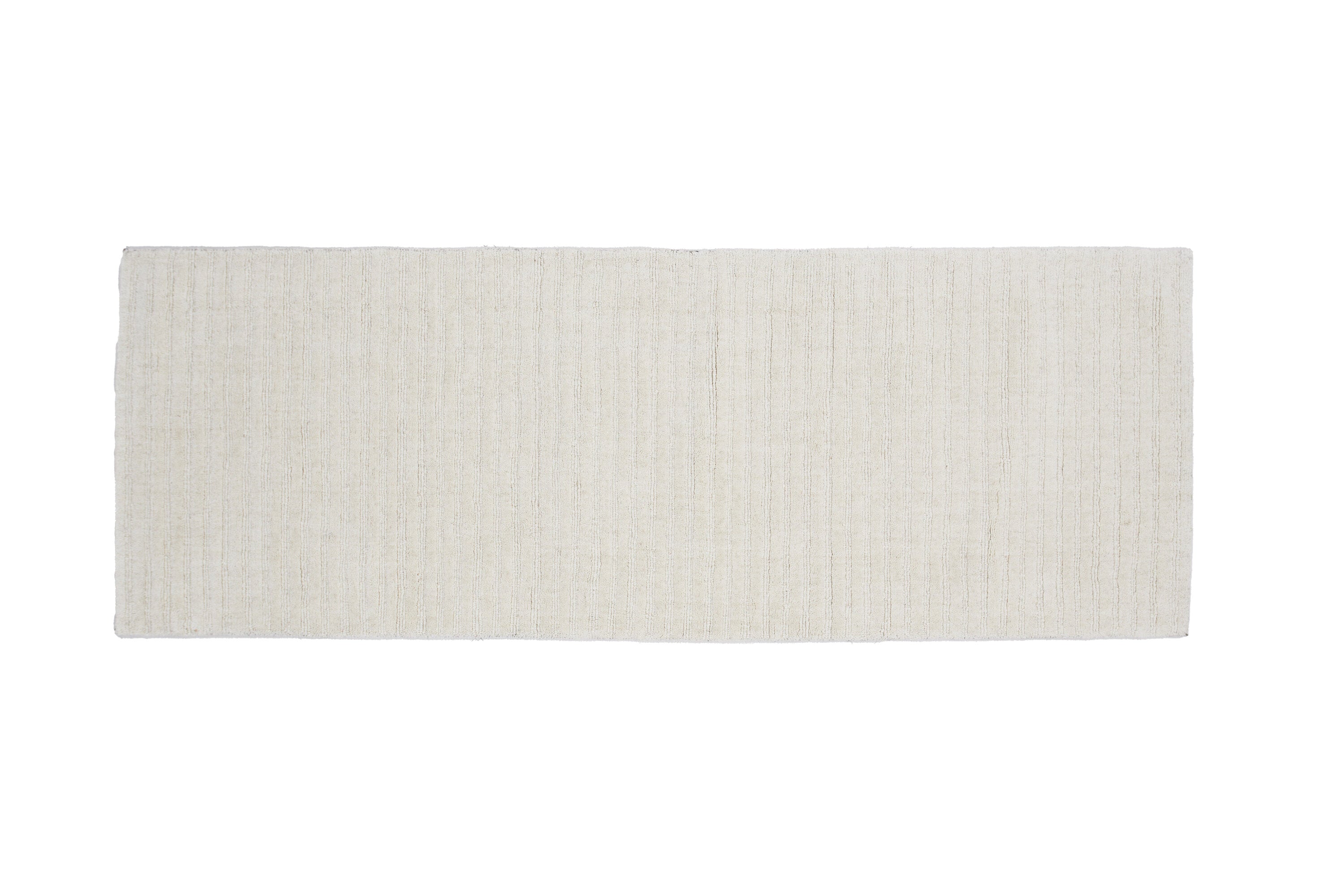 Milton Rektangulära Mattor 200 × 70 White