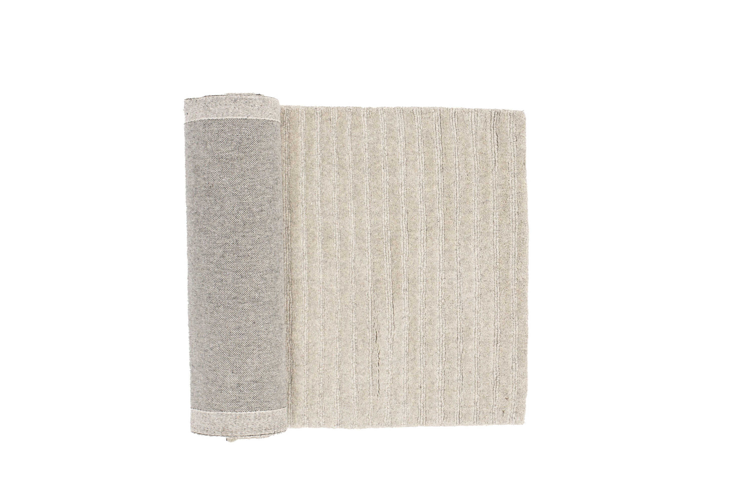 Milton Rektangulära Mattor 200 × 70 Light Grey