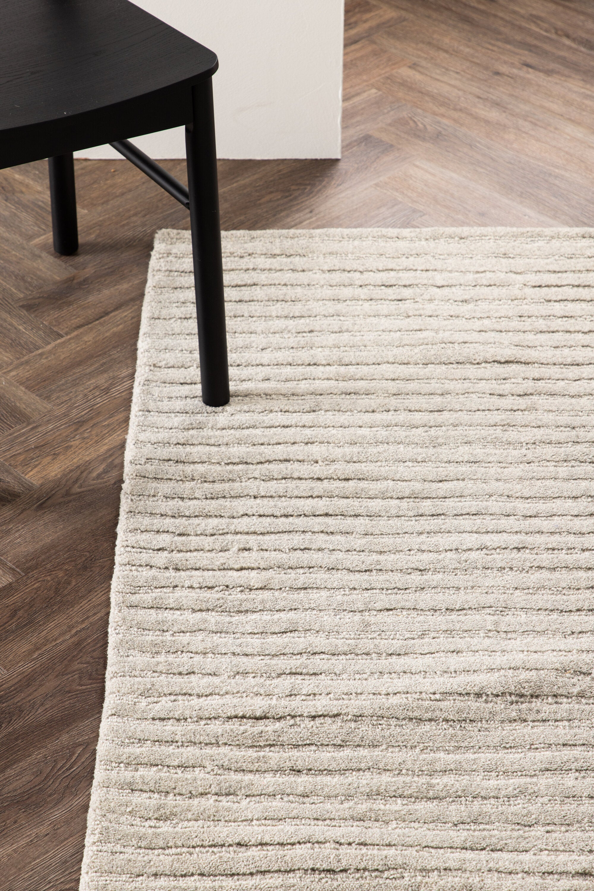 Milton Rektangulära Mattor 200 × 70 Light Grey