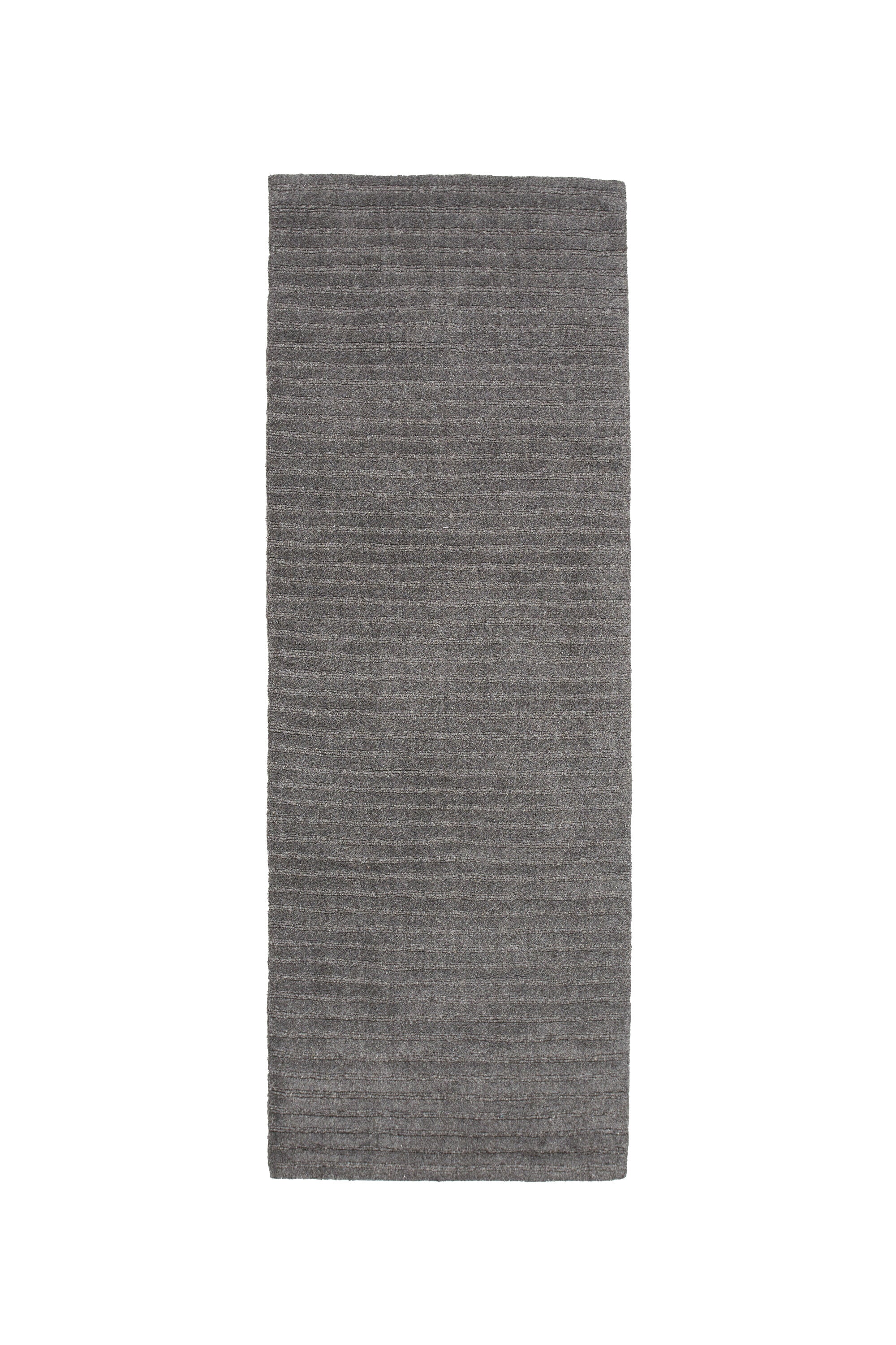 Milton Rektangulära Mattor 200 × 70 Dark Grey