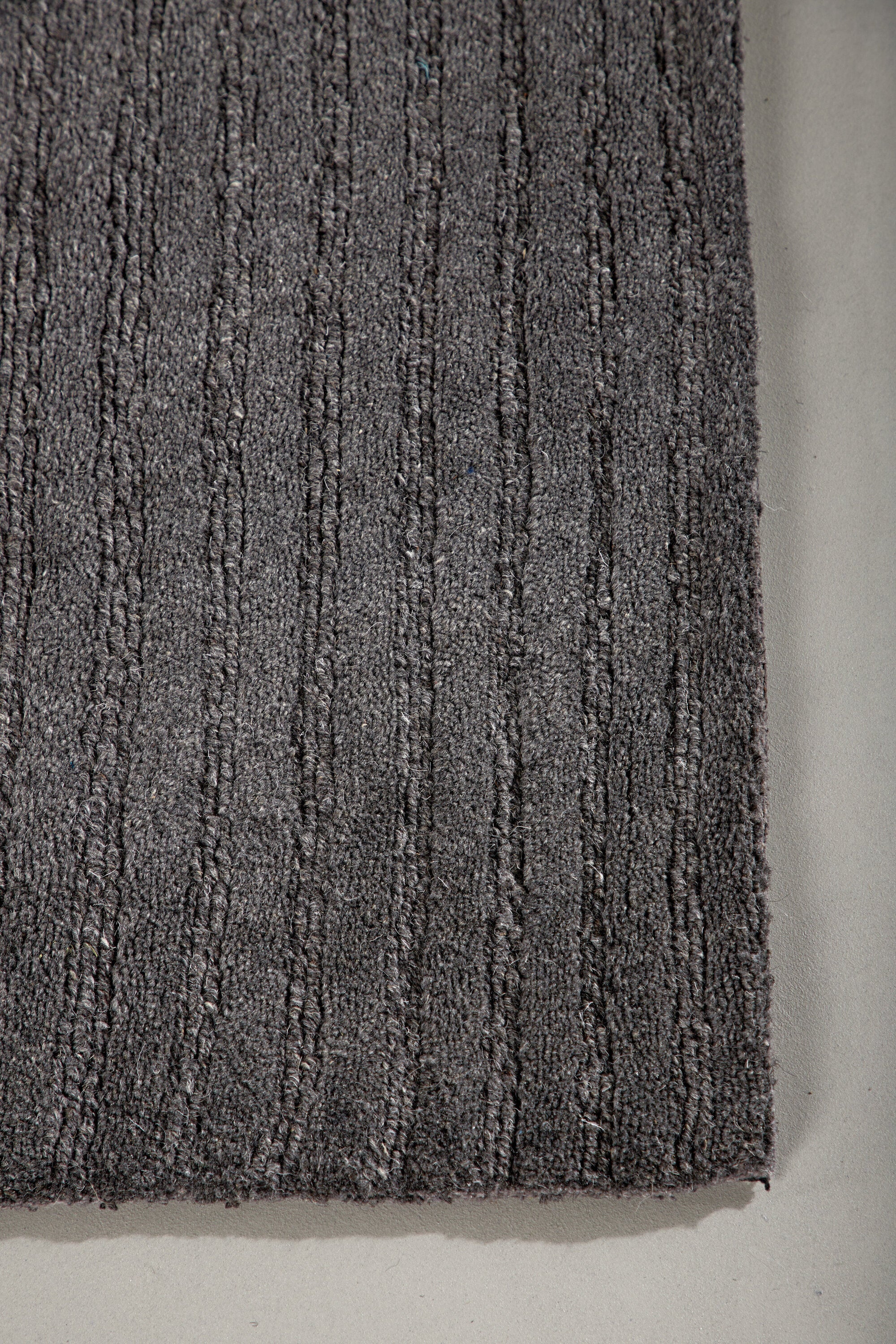 Milton Rektangulära Mattor 200 × 70 Dark Grey