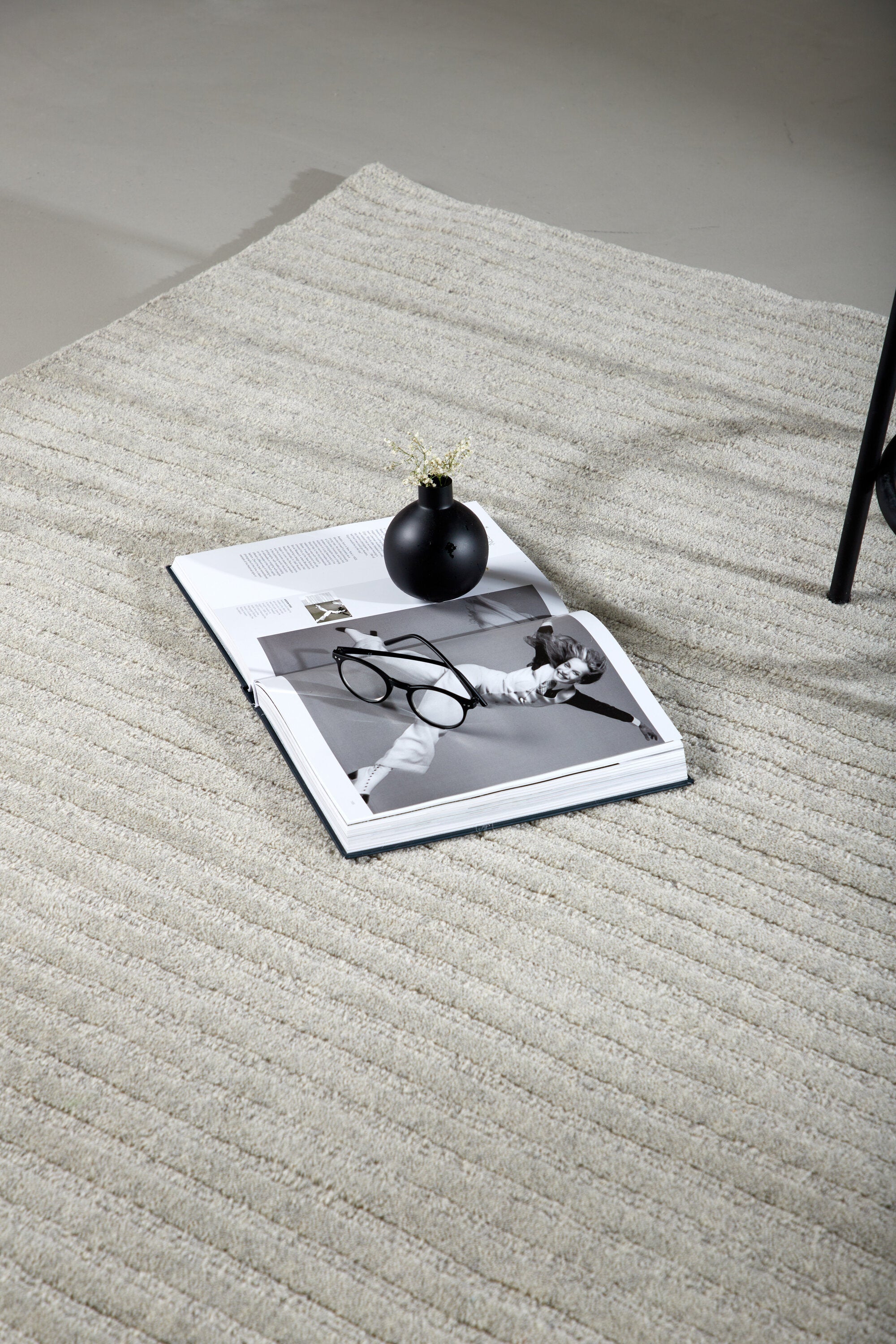 Milton Rektangulära Mattor 230 x 160 Light Grey
